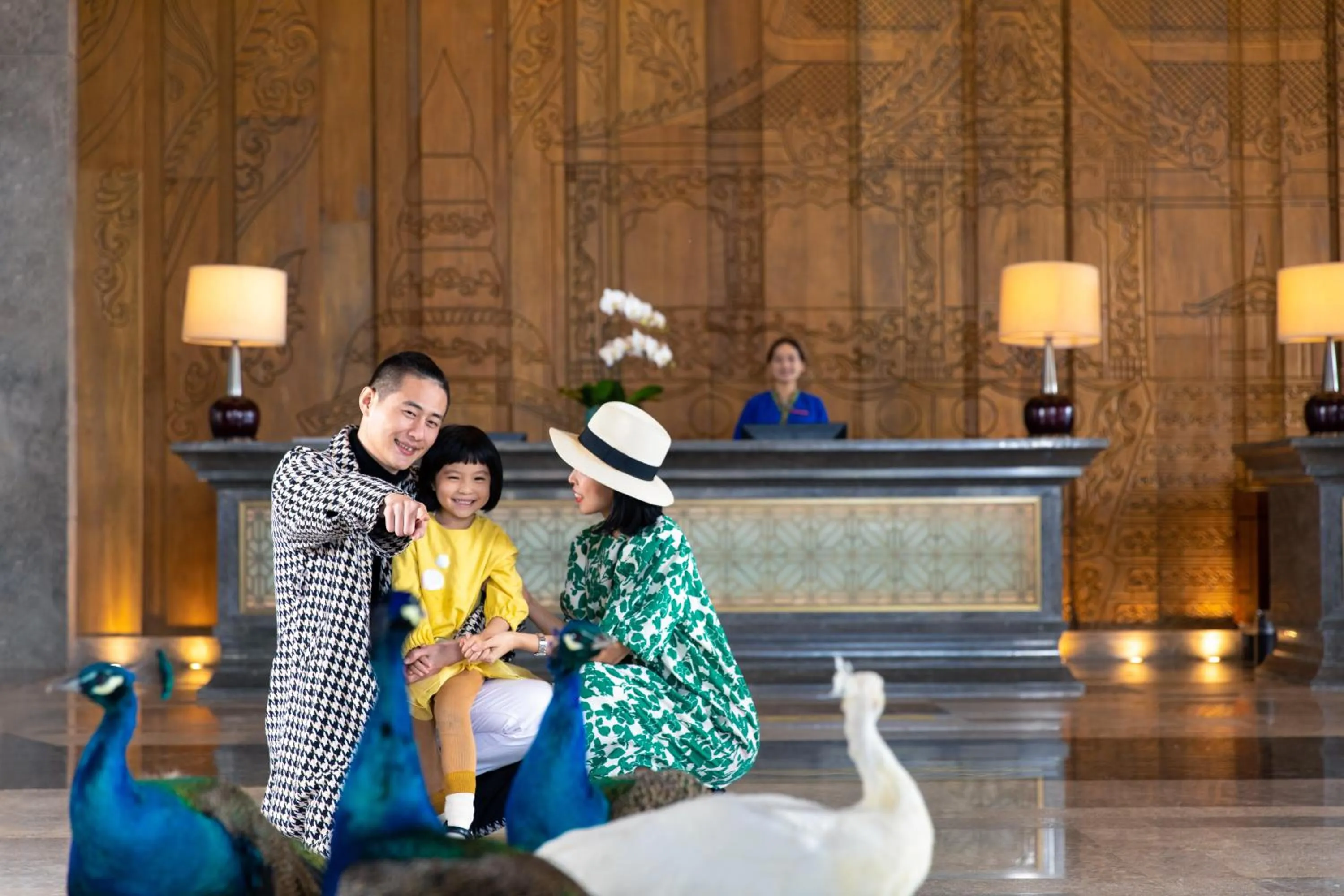 People in Pullman Resort Xishuangbanna