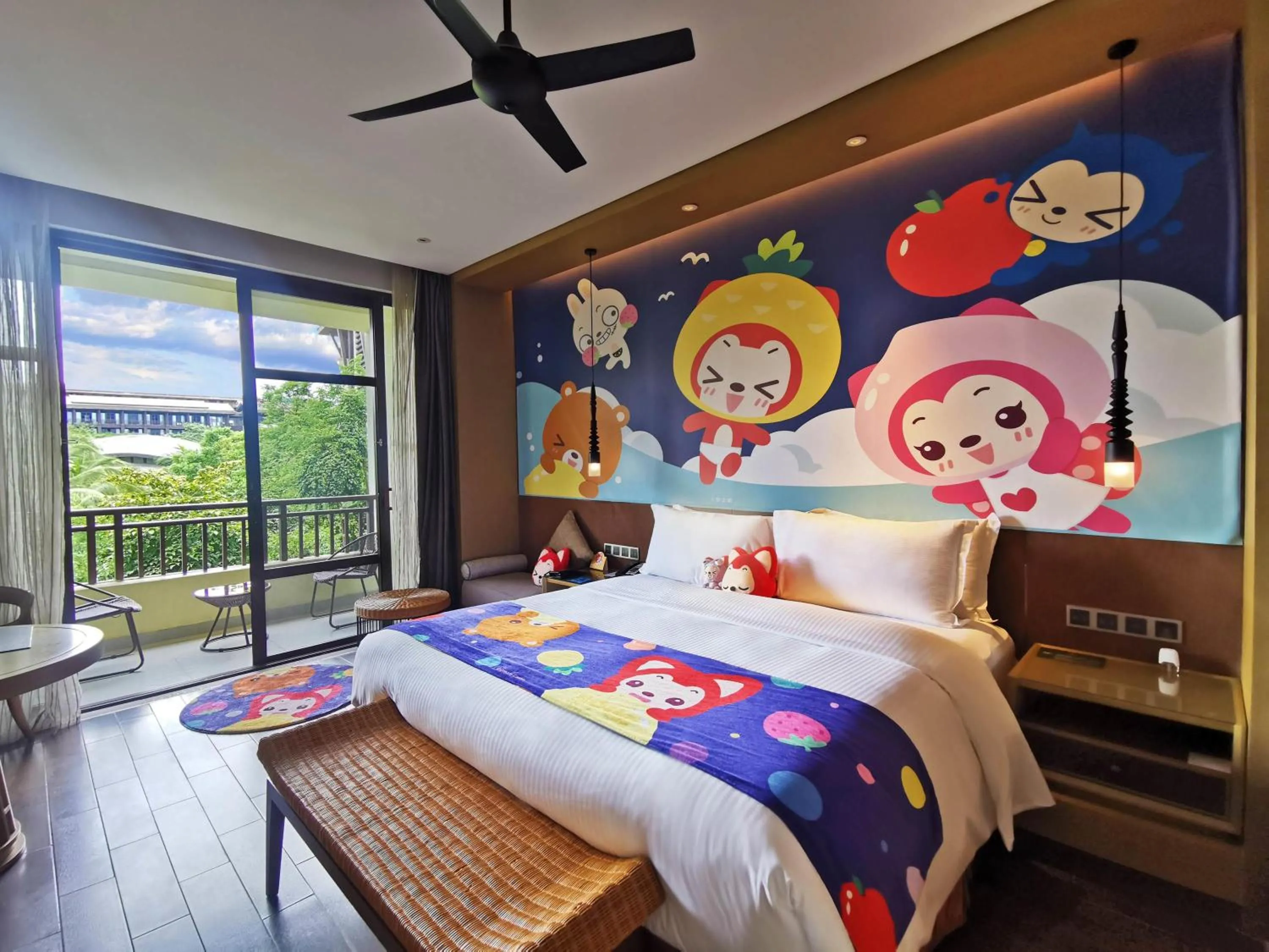 Bedroom, Bed in Pullman Resort Xishuangbanna