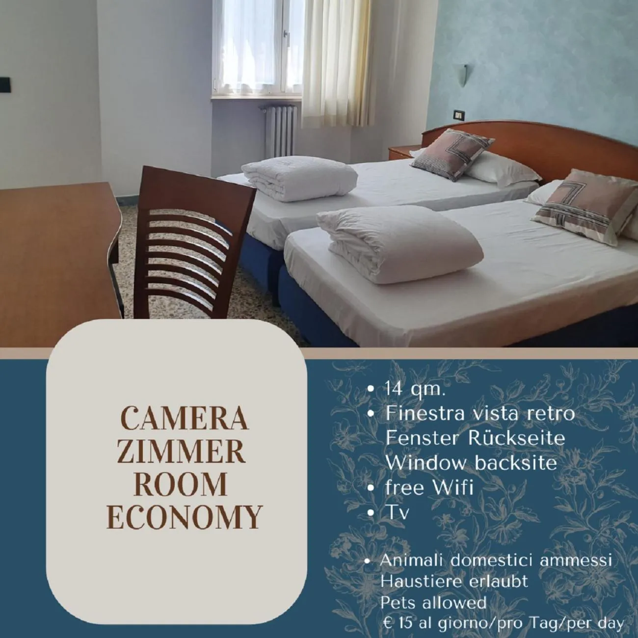 Bedroom, Bed in Hotel 2 Palme