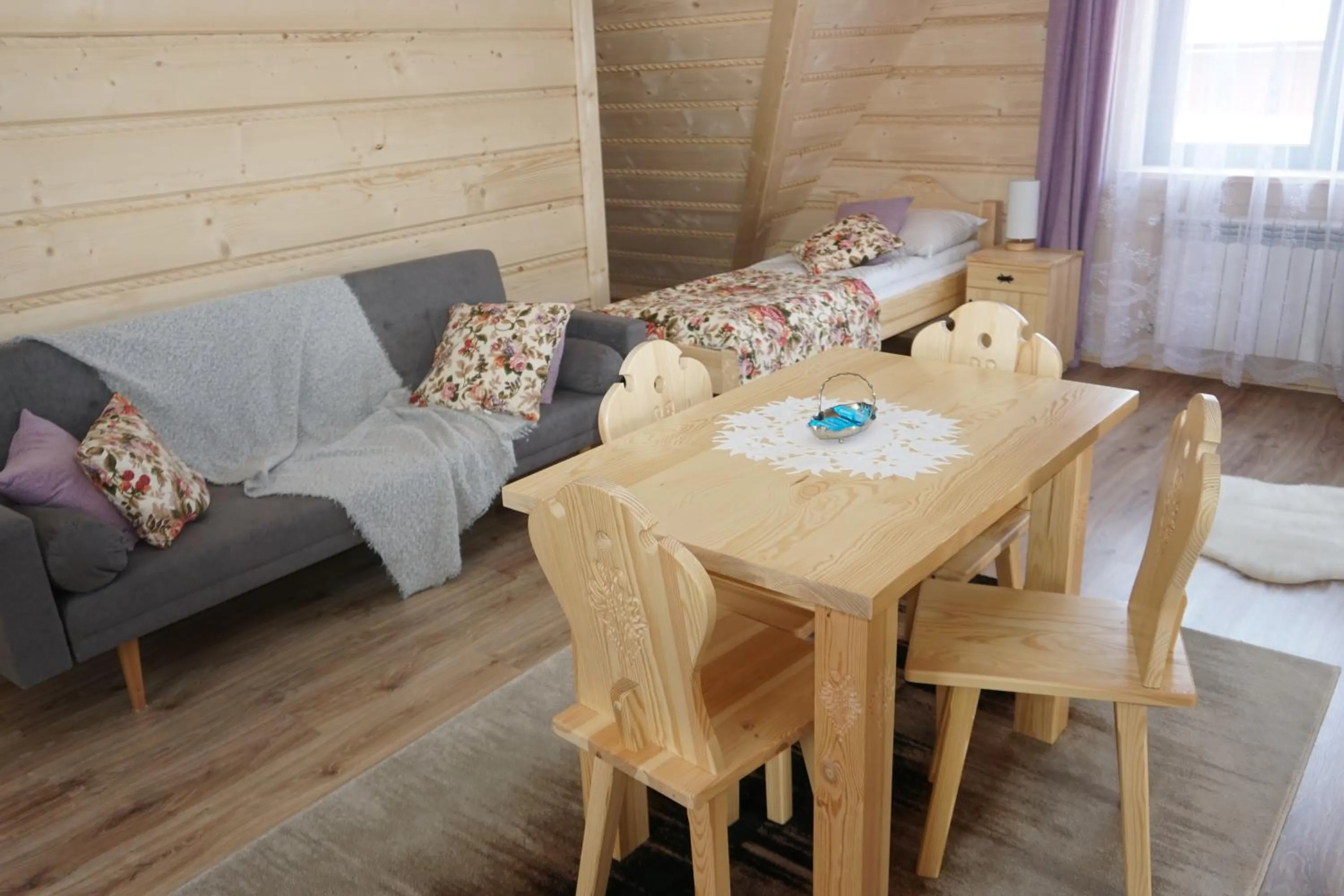 Seating area in Dom Wczasowy Krystyna