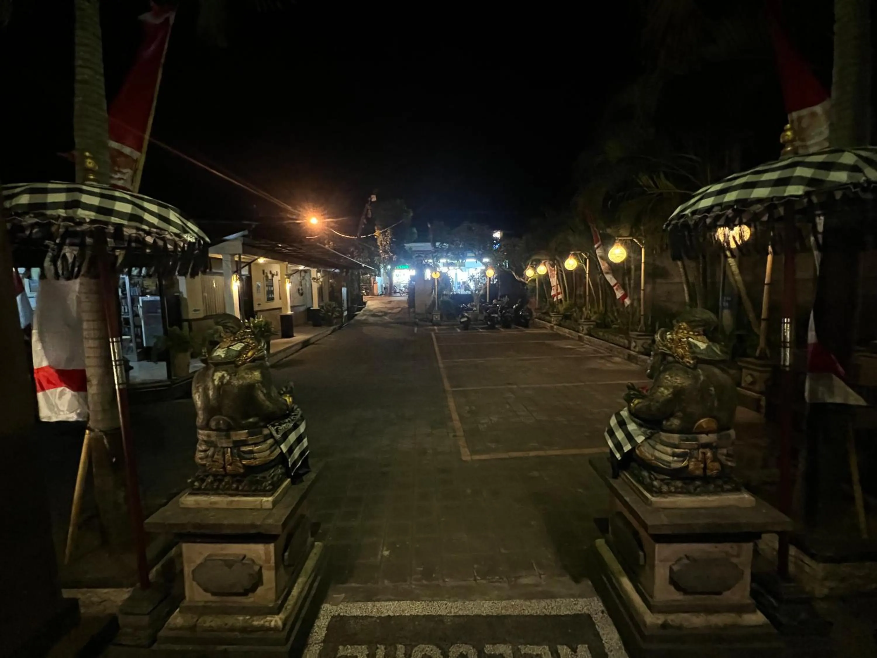 Parking in Segara Wangi Beach Cottages