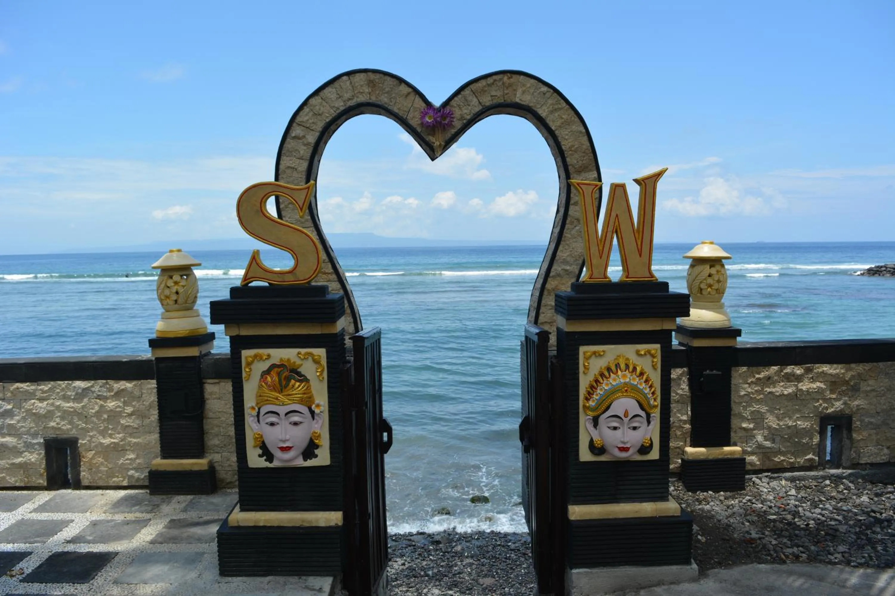 Beach in Segara Wangi Beach Cottages