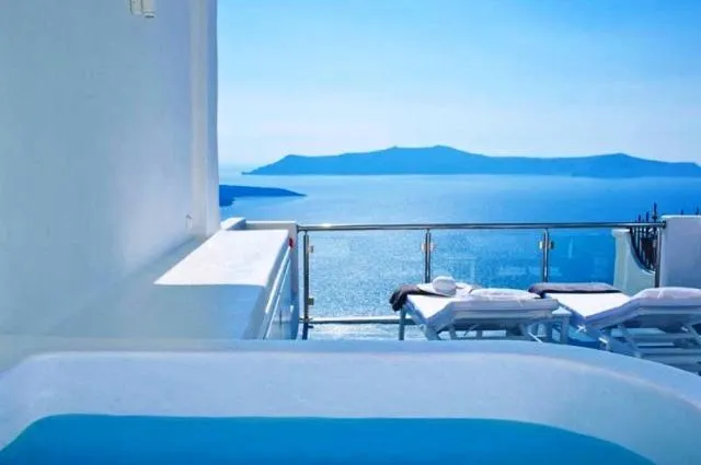 View (from property/room), Bed in Asteras Villas