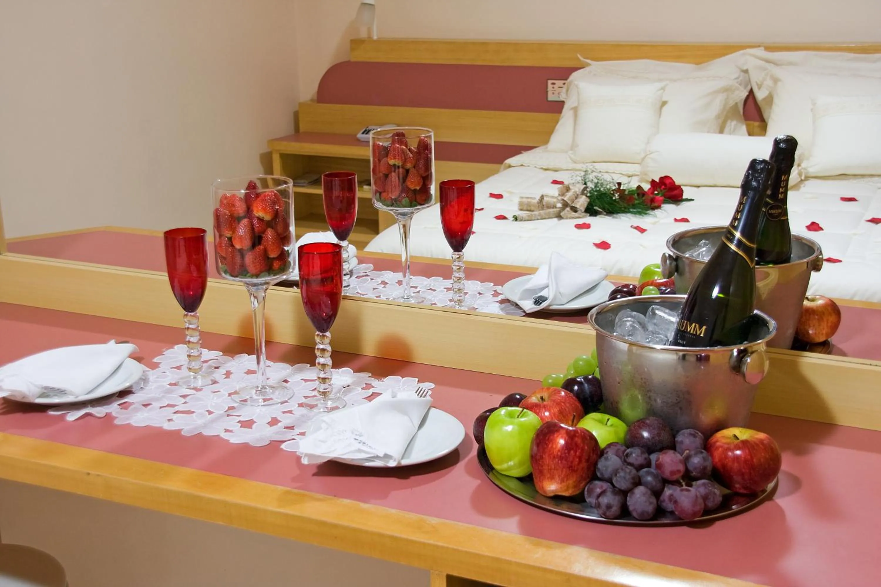 Bed in Hamburgo Palace Hotel