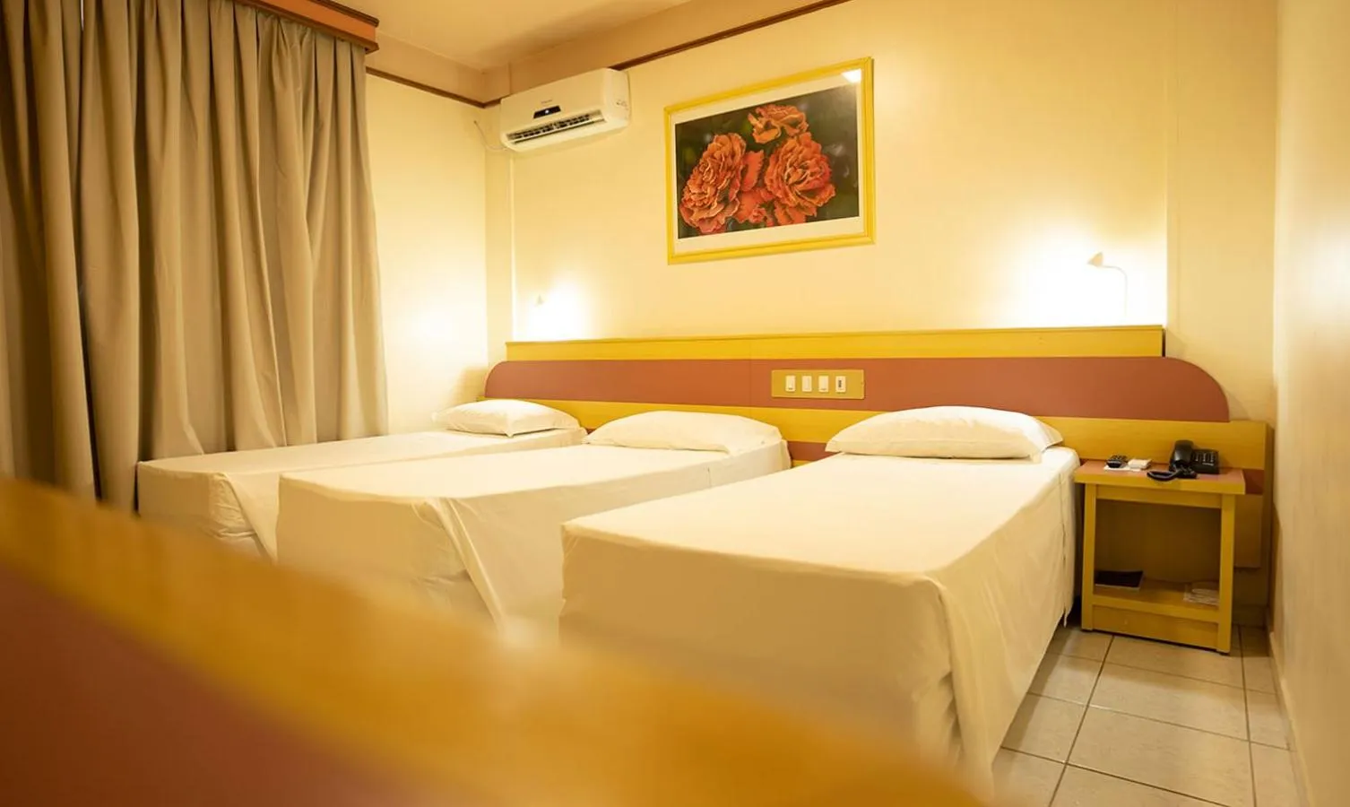 Bed in Hamburgo Palace Hotel