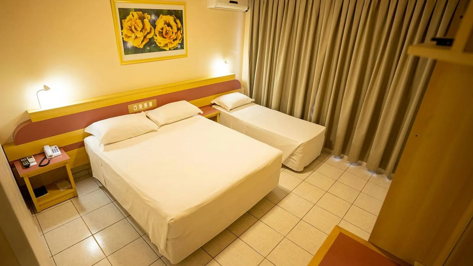 Bed in Hamburgo Palace Hotel