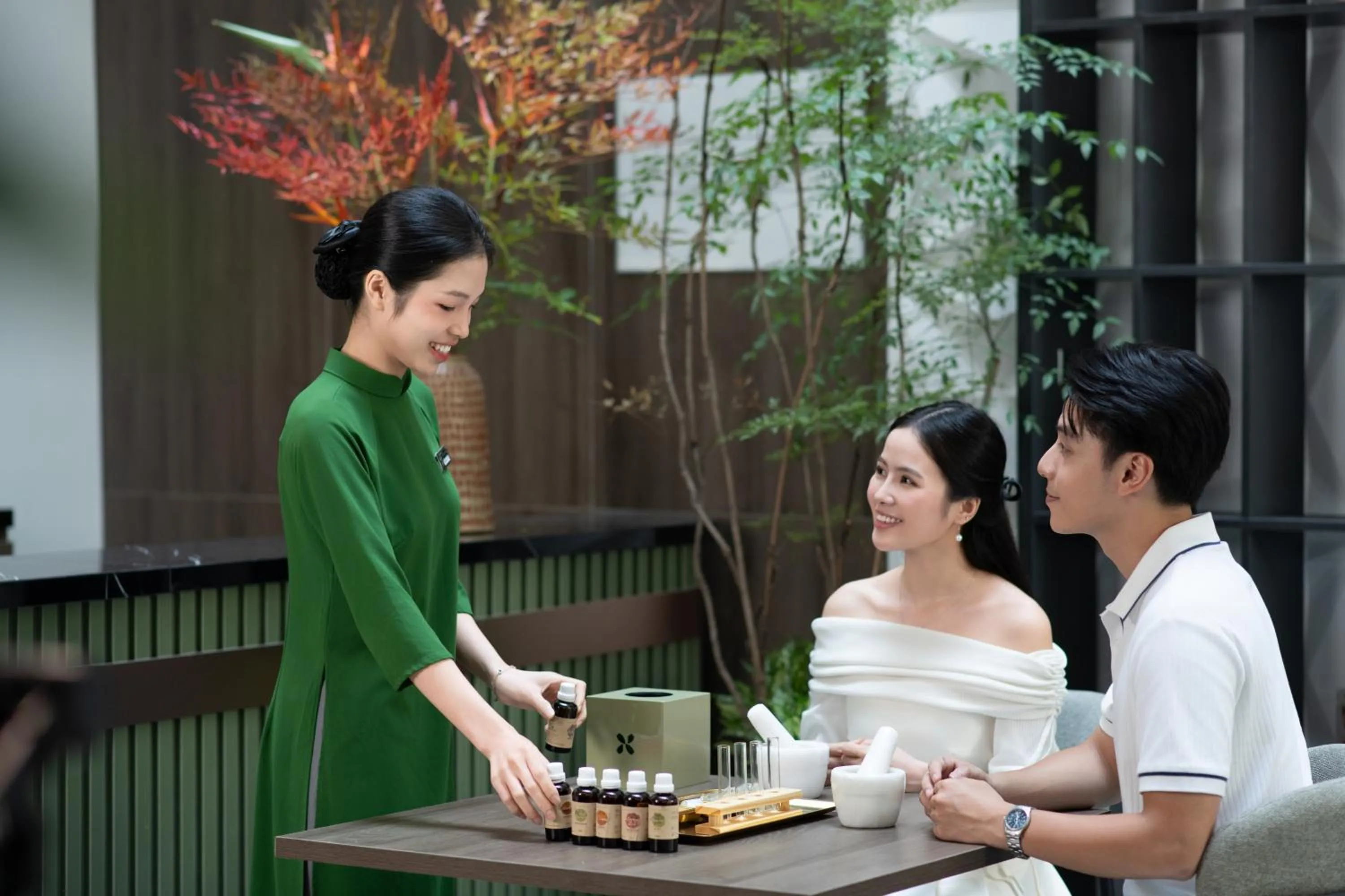 Lobby or reception in Nature Hotel - Lac Long Quan