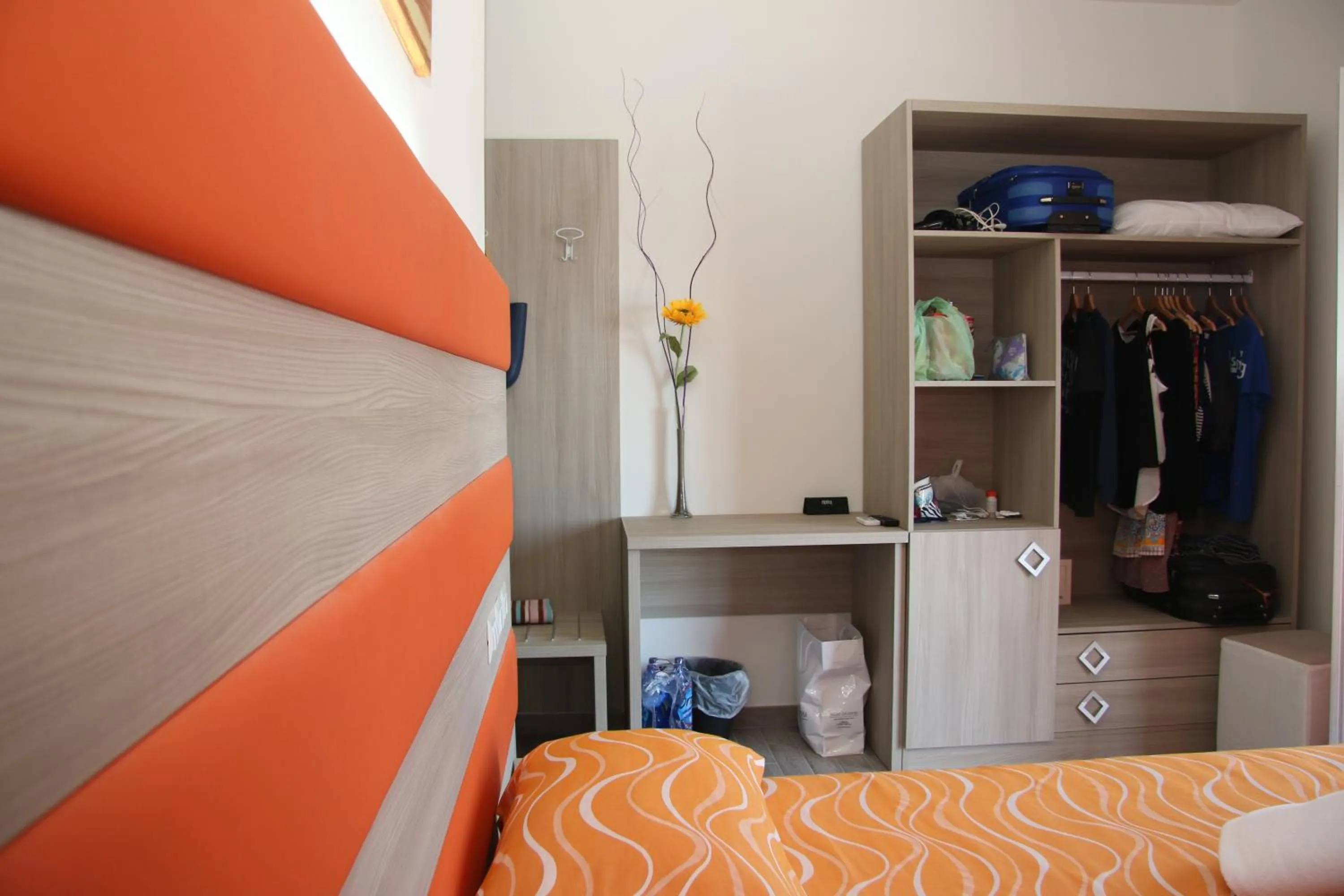 Bed in ChrisMare Hotel