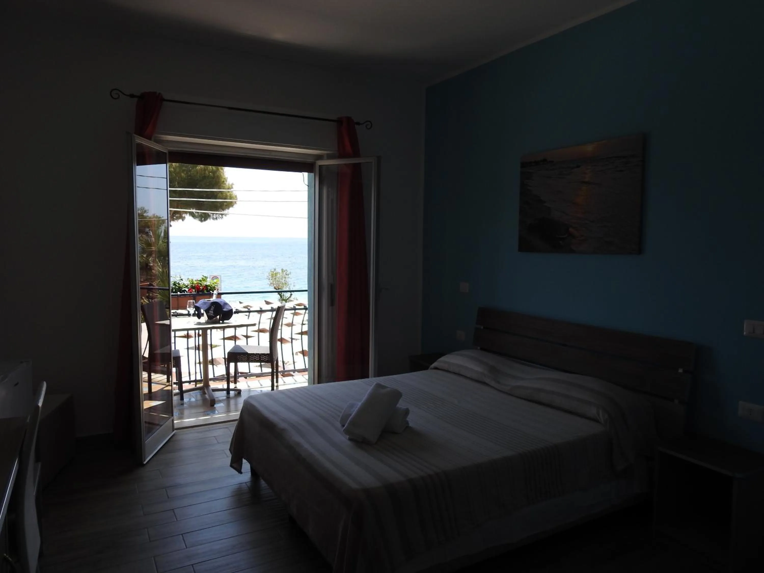 Bed in ChrisMare Hotel