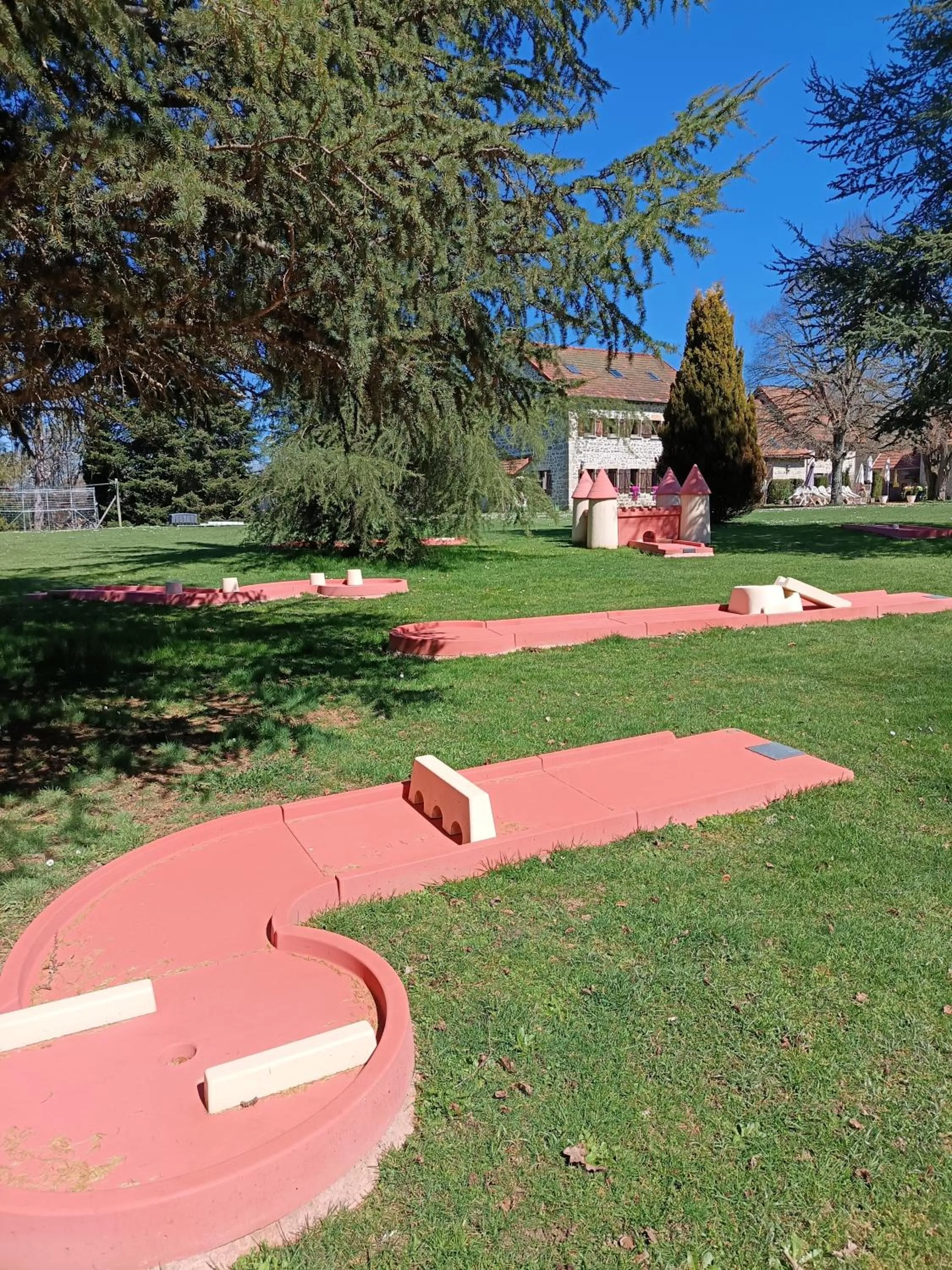 Minigolf in A l'Orée du Parc