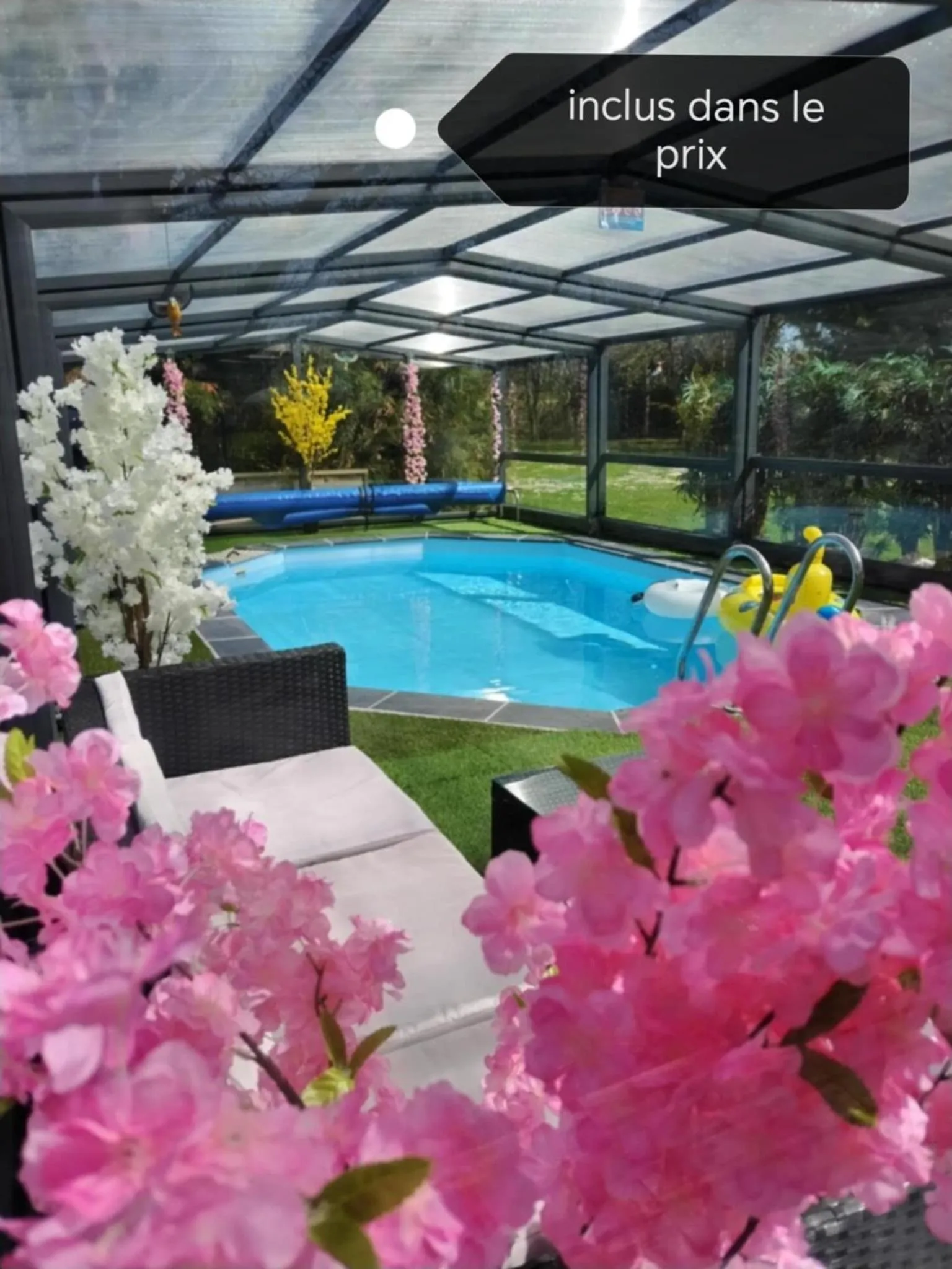 Garden in A l'Orée du Parc