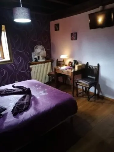 Coffee/tea facilities, Bed in A l'Orée du Parc