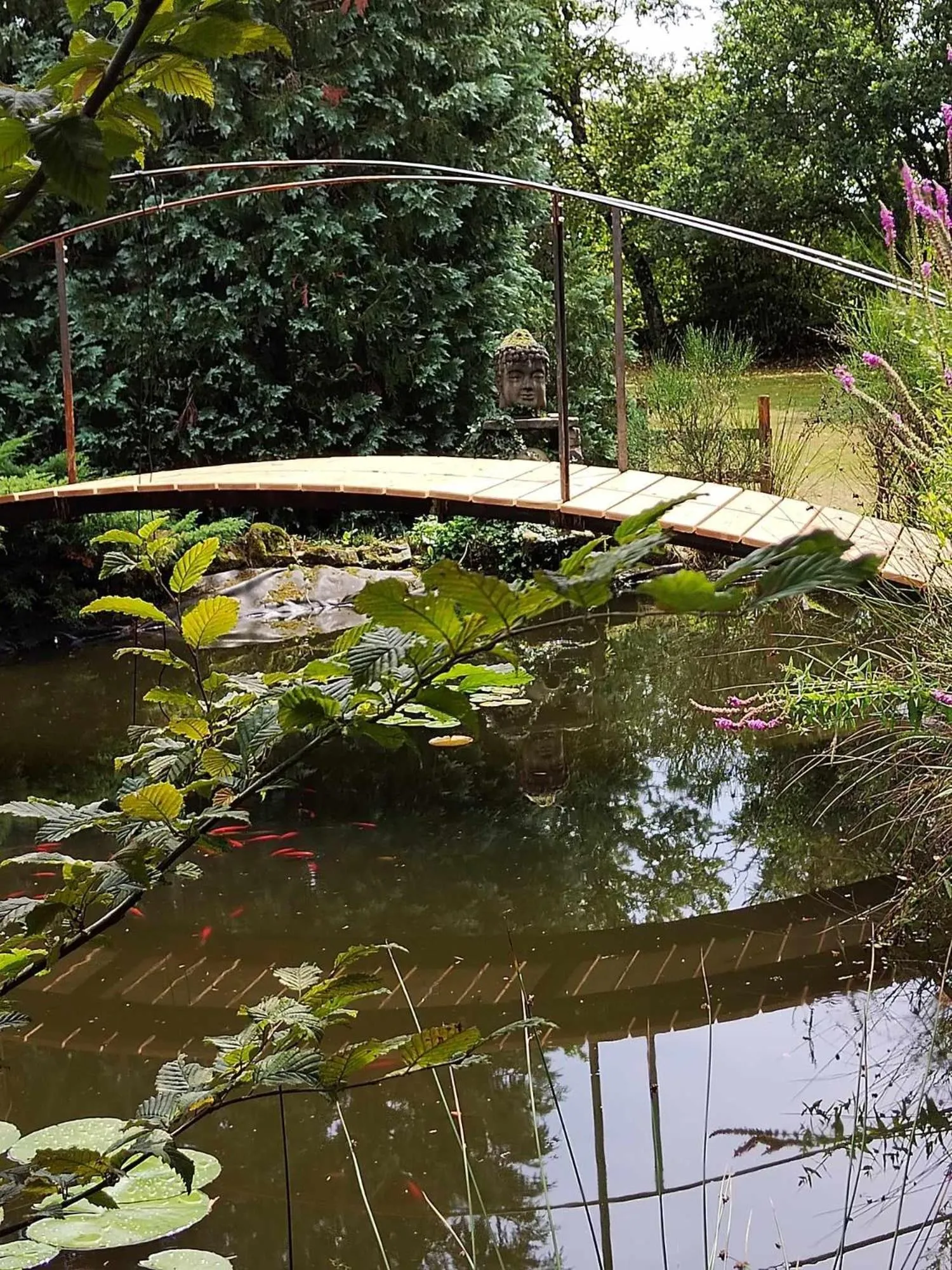 Garden in A l'Orée du Parc