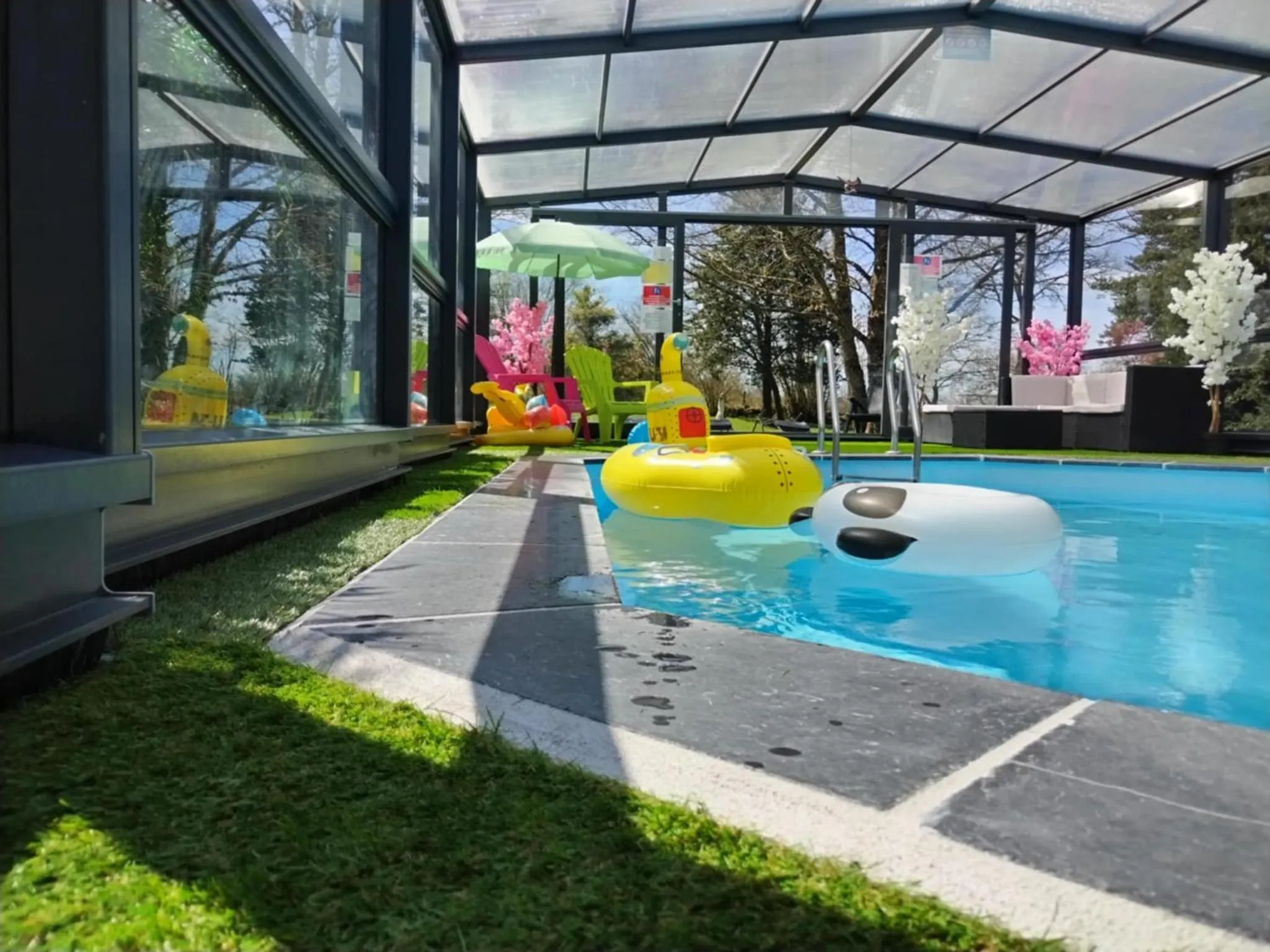 Garden in A l'Orée du Parc