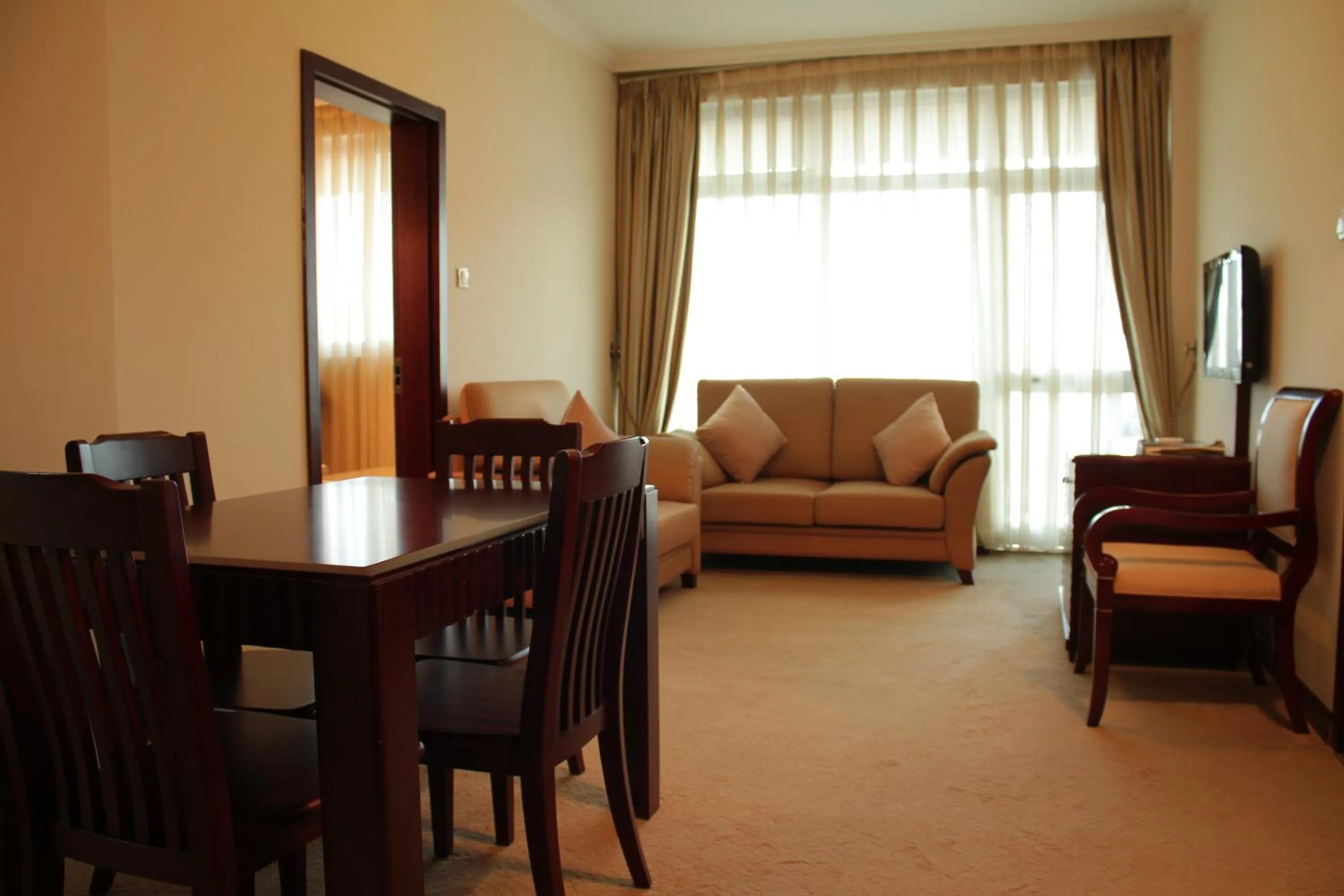 Living room in Debredamo Hotel