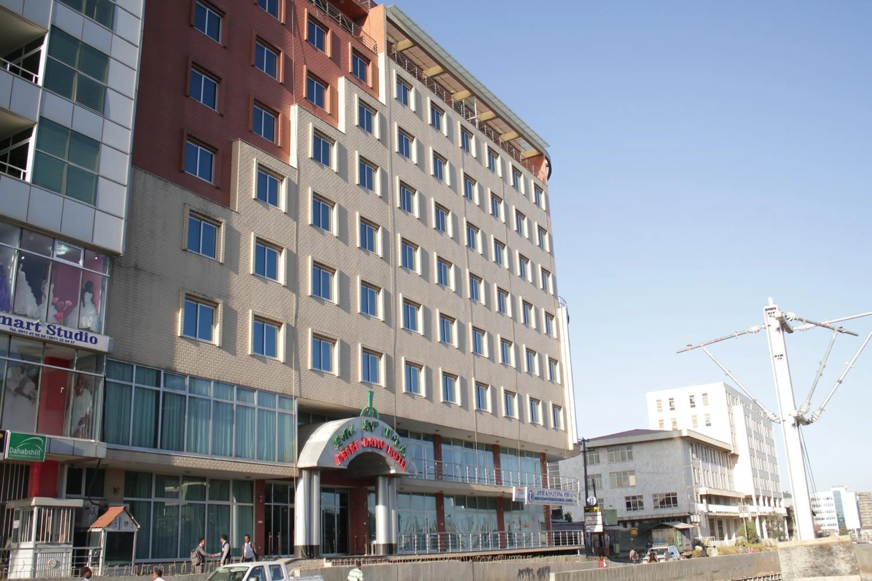 Property building in Debredamo Hotel