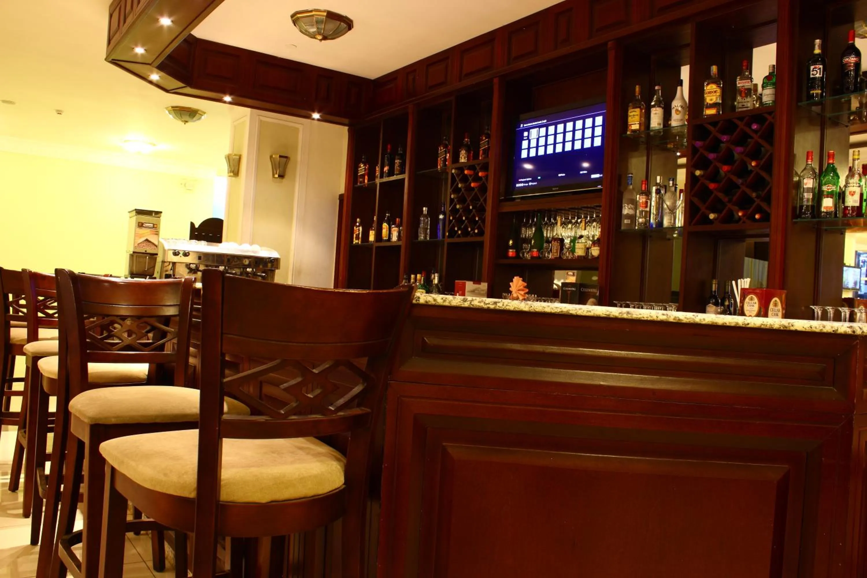 Lounge or bar in Debredamo Hotel