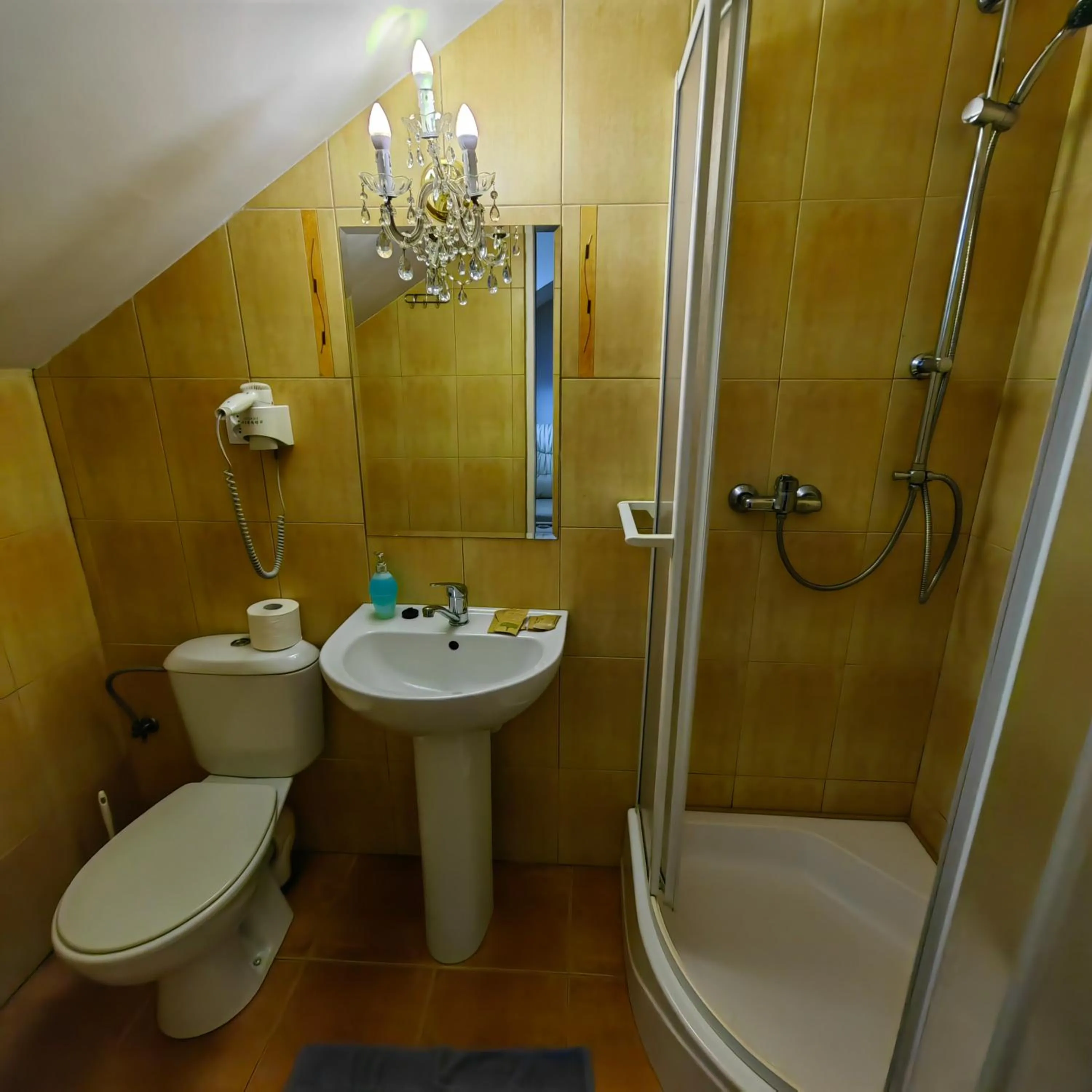 Bathroom in Dworek Wola Ociecka