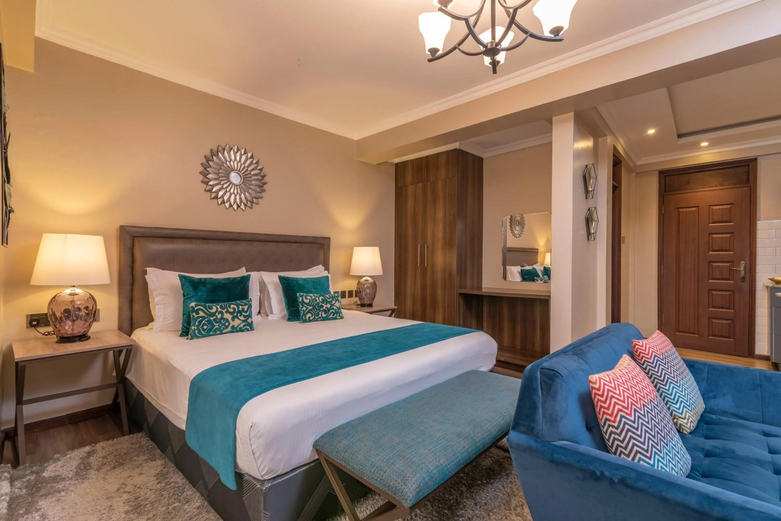 Bedroom, Bed in Fair Acres Boutique Hotel Karen