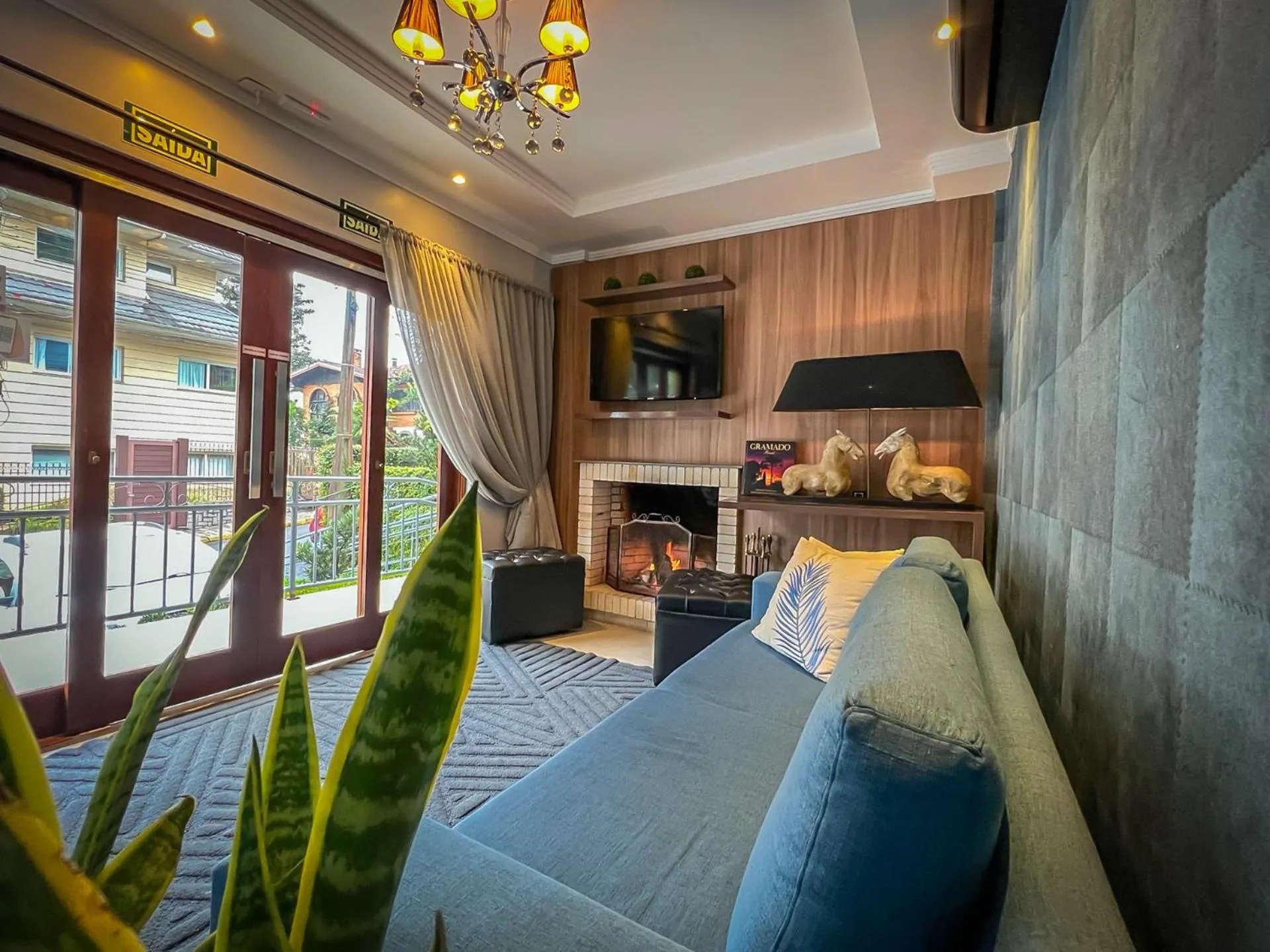 Lobby or reception in Pousada Viena