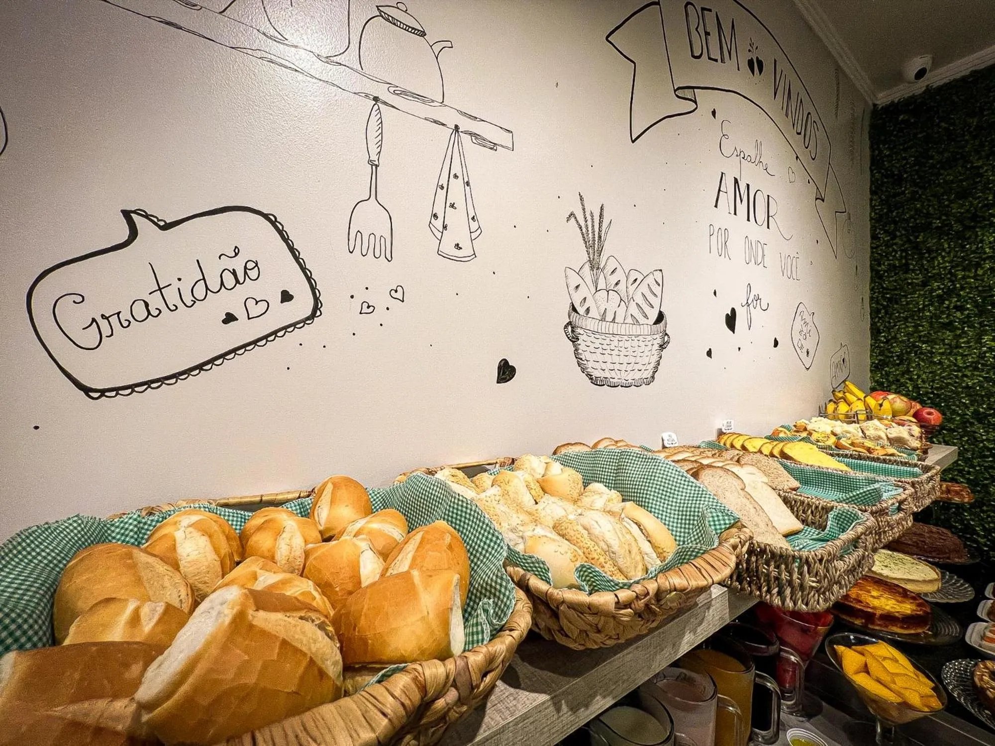 Breakfast in Pousada Viena