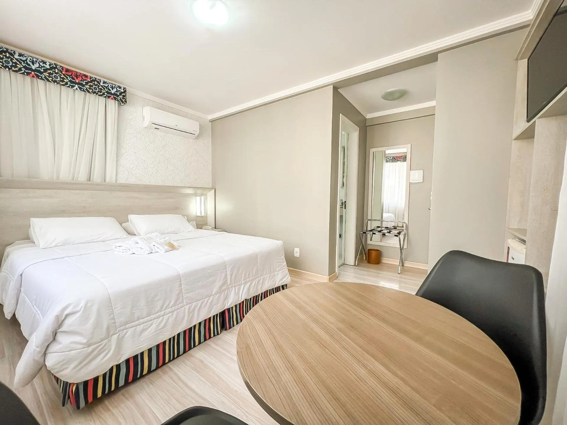 Area and facilities, Bed in Pousada Viena