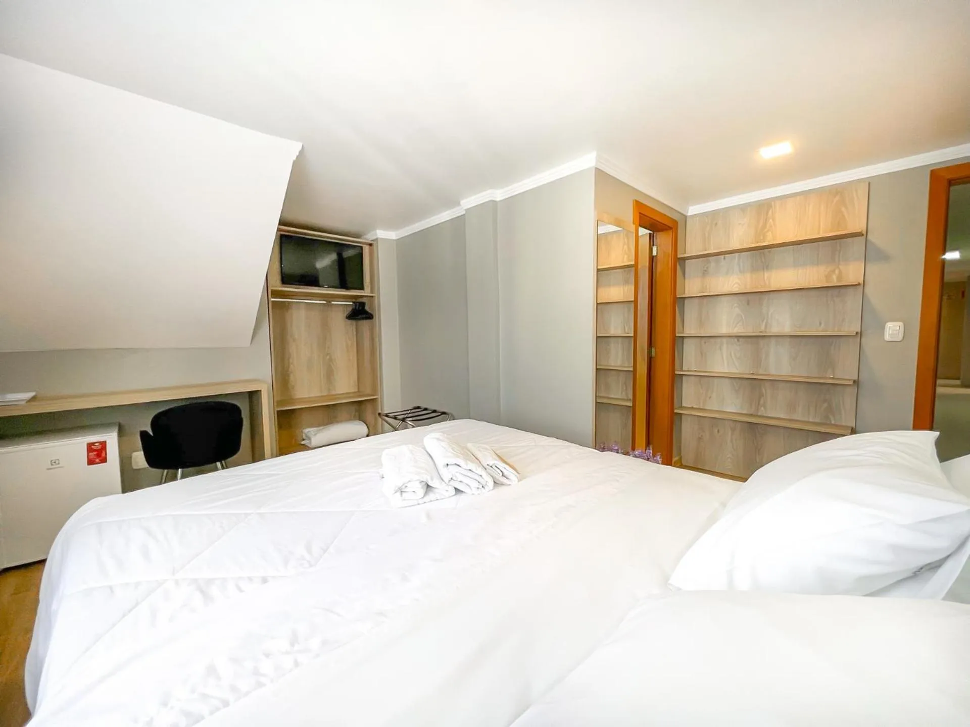 Bedroom, Bed in Pousada Viena