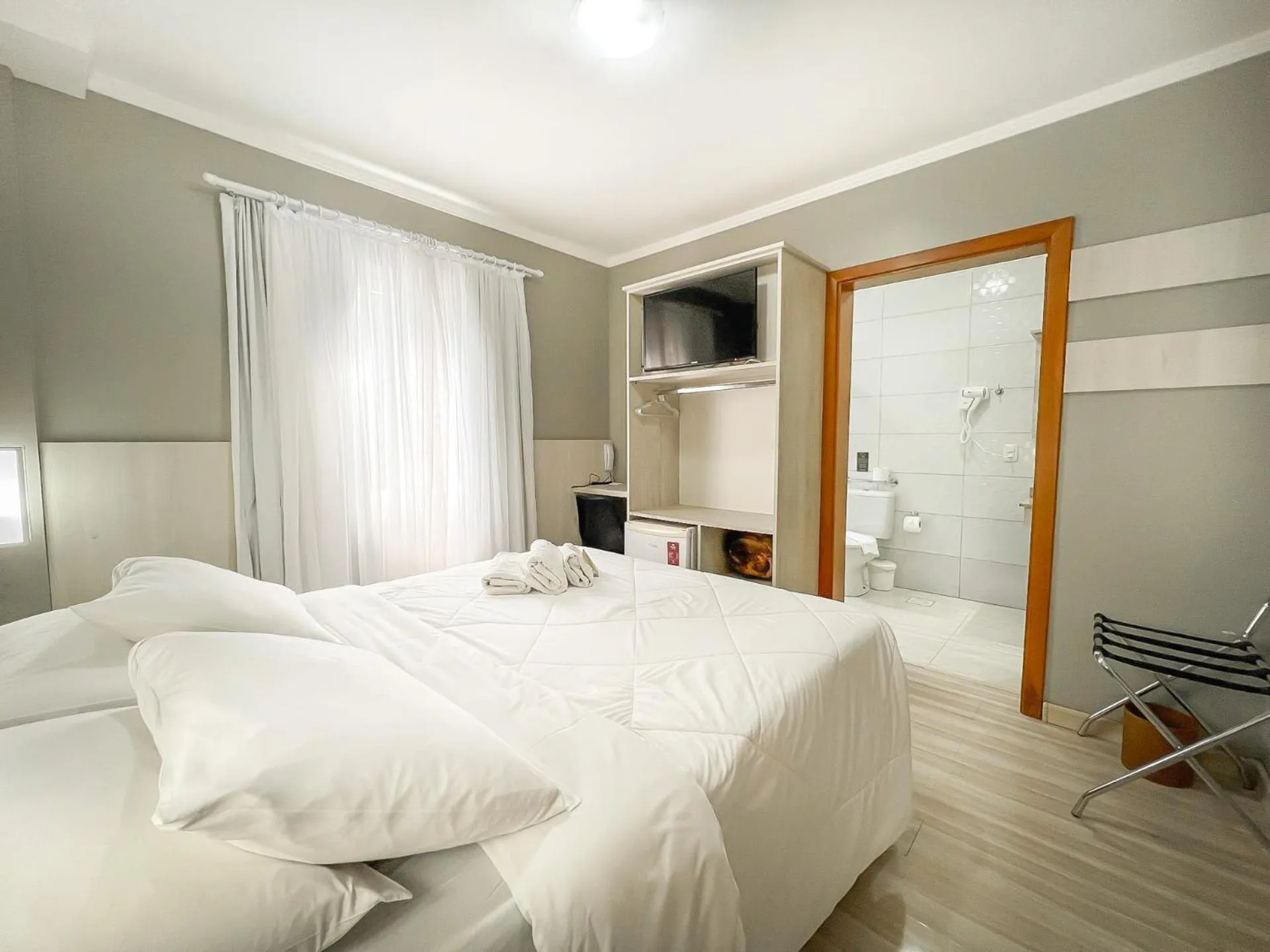 Bedroom, Bed in Pousada Viena