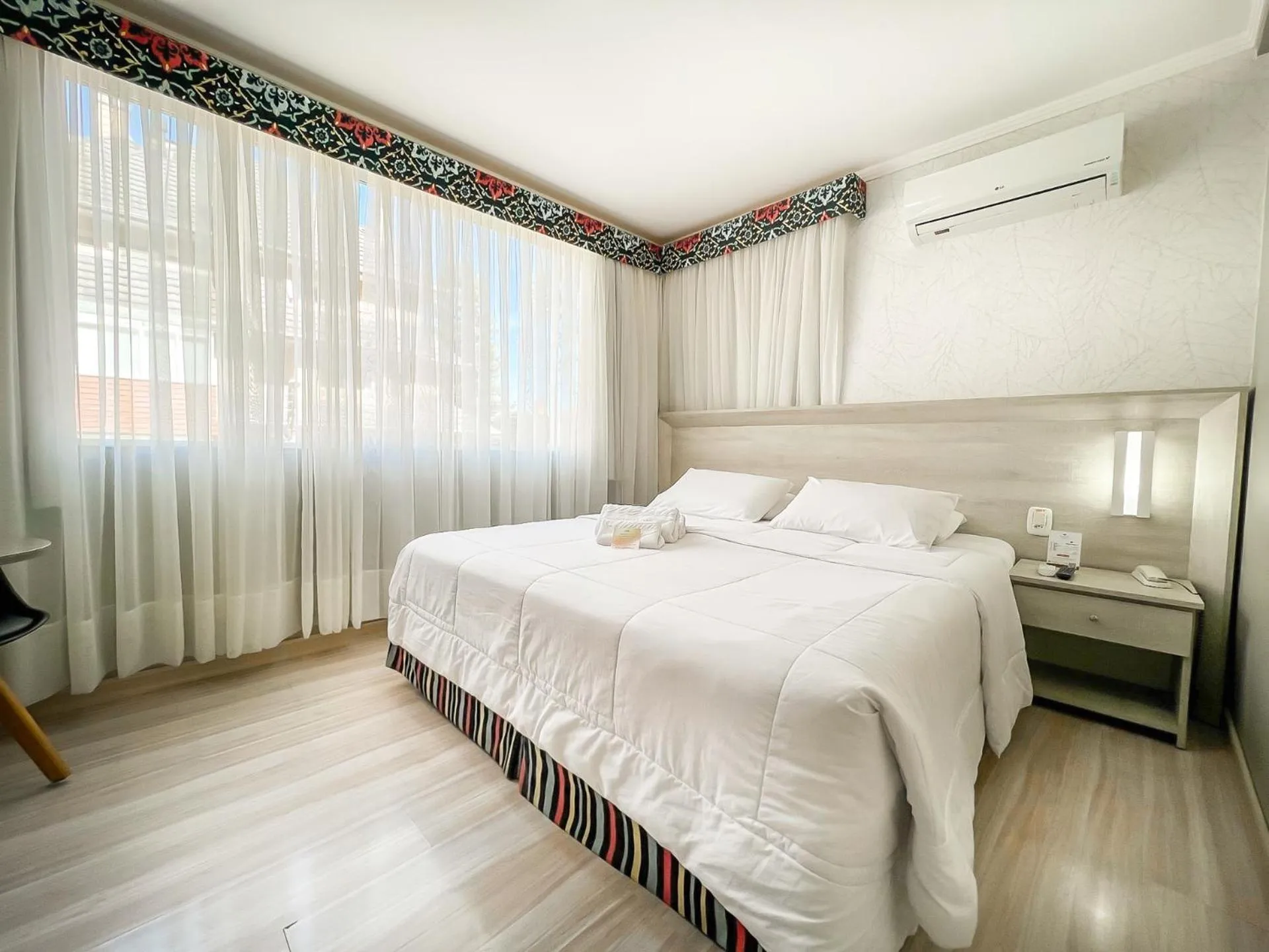 Area and facilities, Bed in Pousada Viena