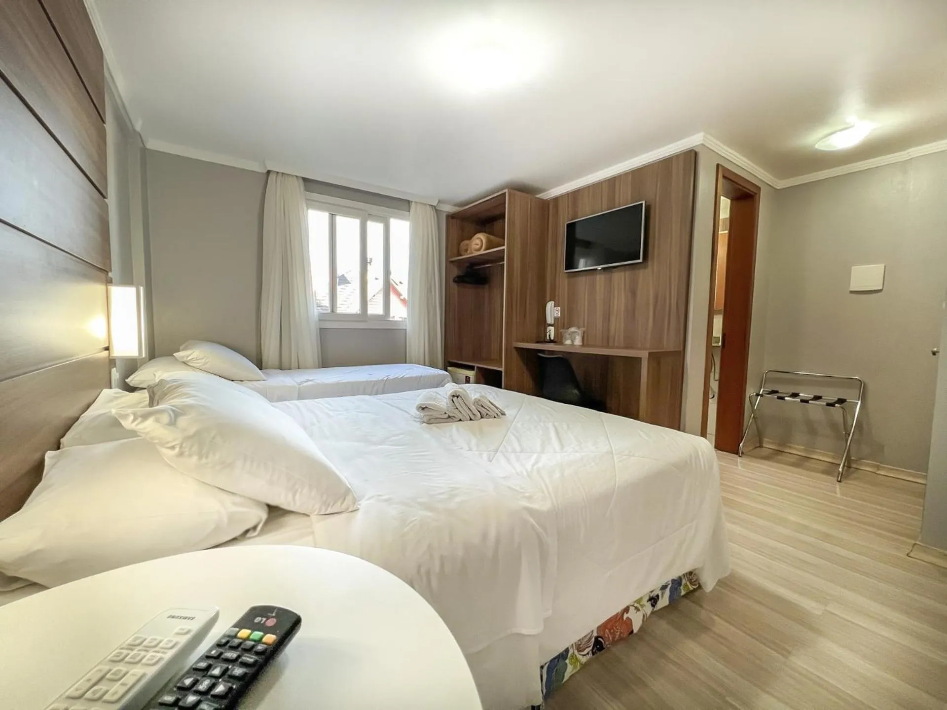 Area and facilities, Bed in Pousada Viena