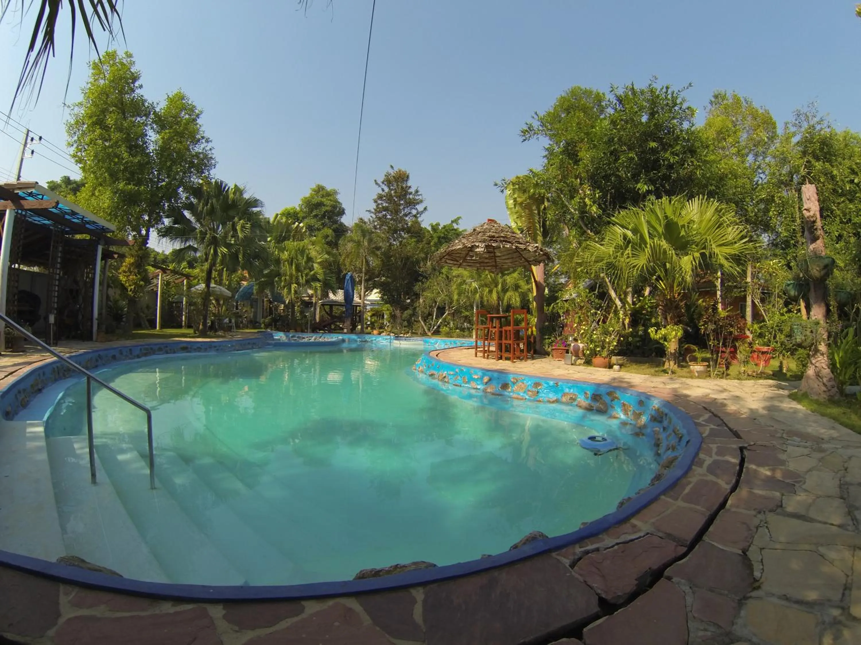 Pool view in Riverside
