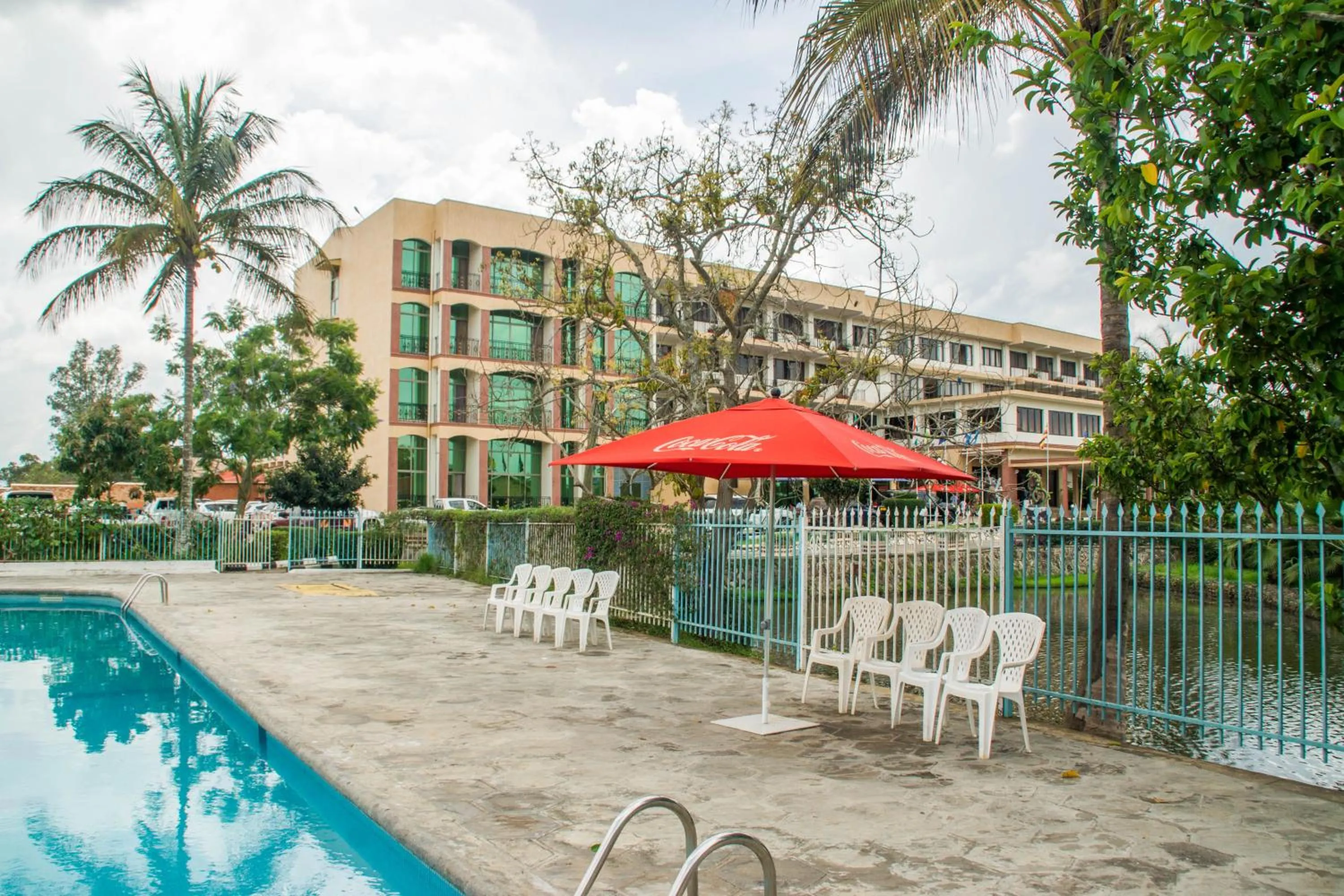 Pool view in Lake View Resort Hotel