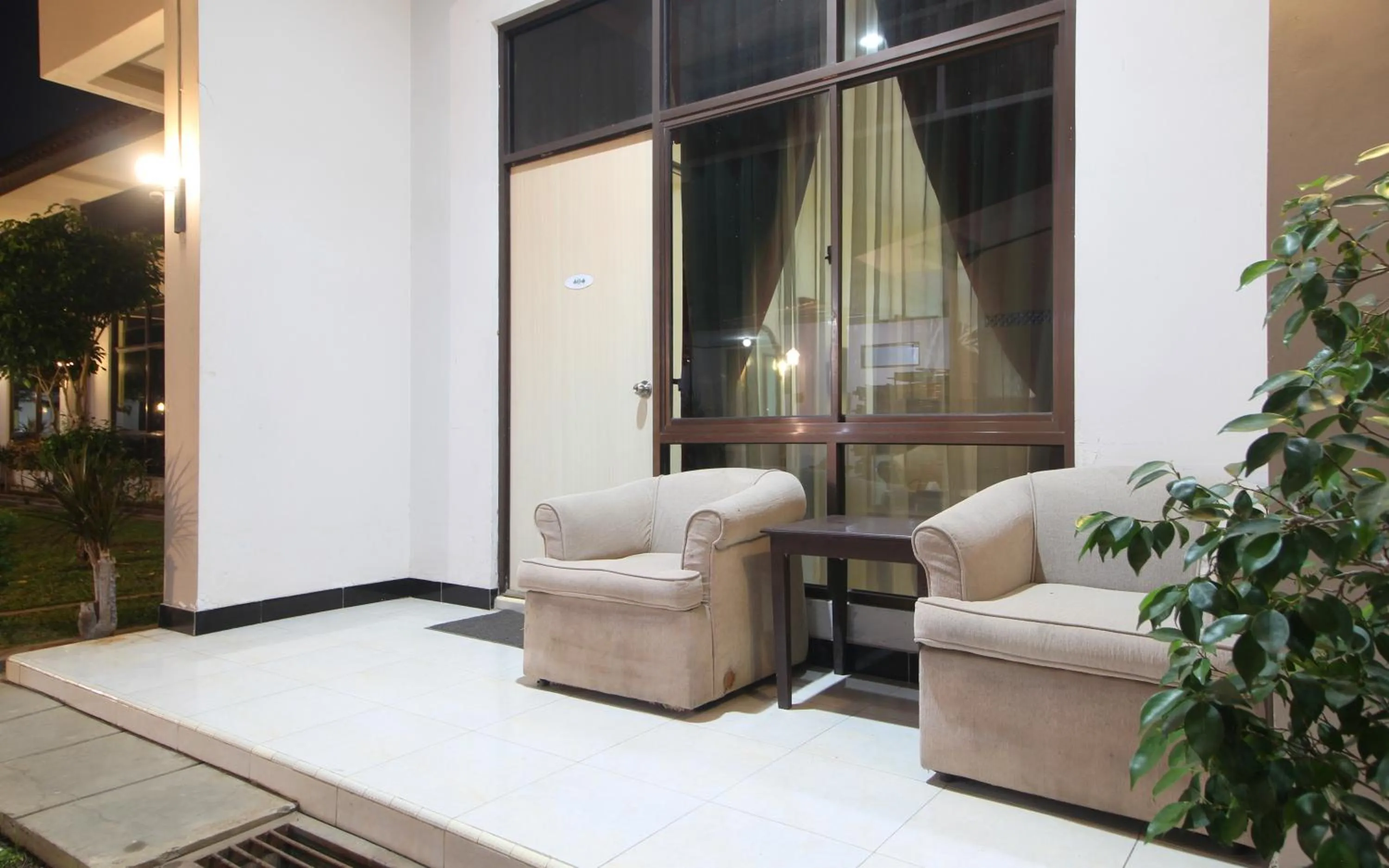 Balcony/Terrace in Hotel Grand Trisula Indramayu