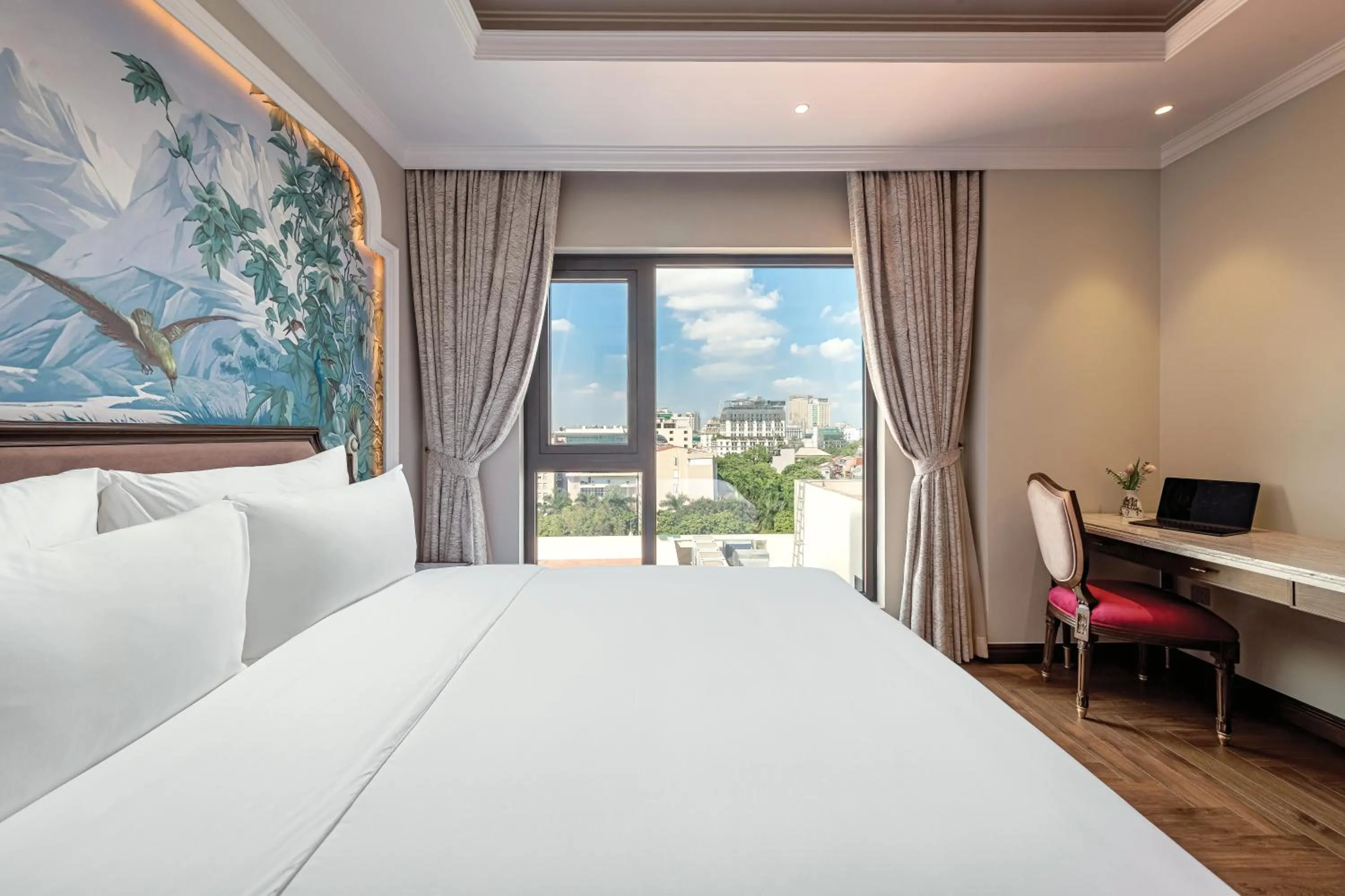 Bedroom, Bed in Heritage Ham Long Hotel and Spa