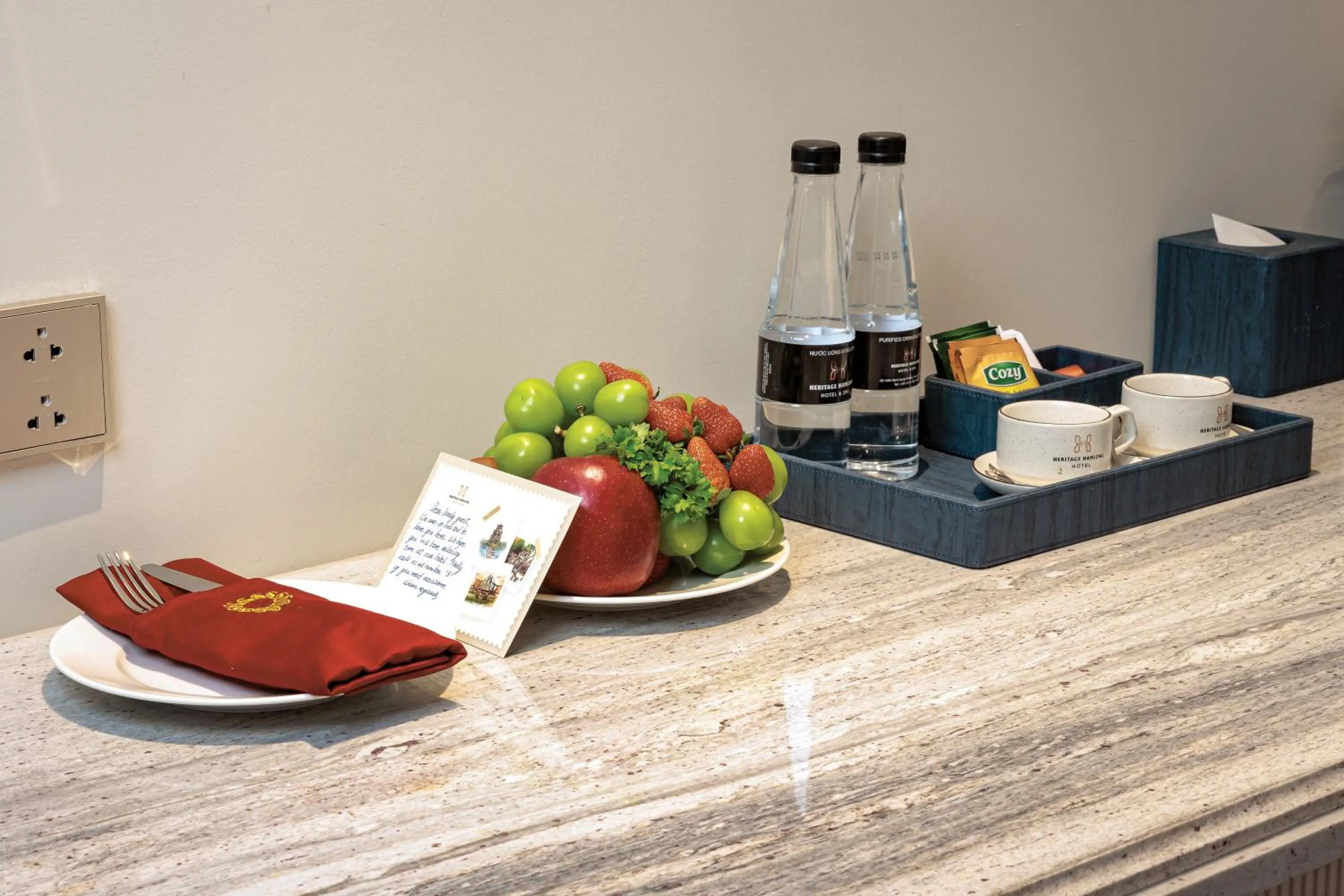 Bedroom in Heritage Ham Long Hotel and Spa