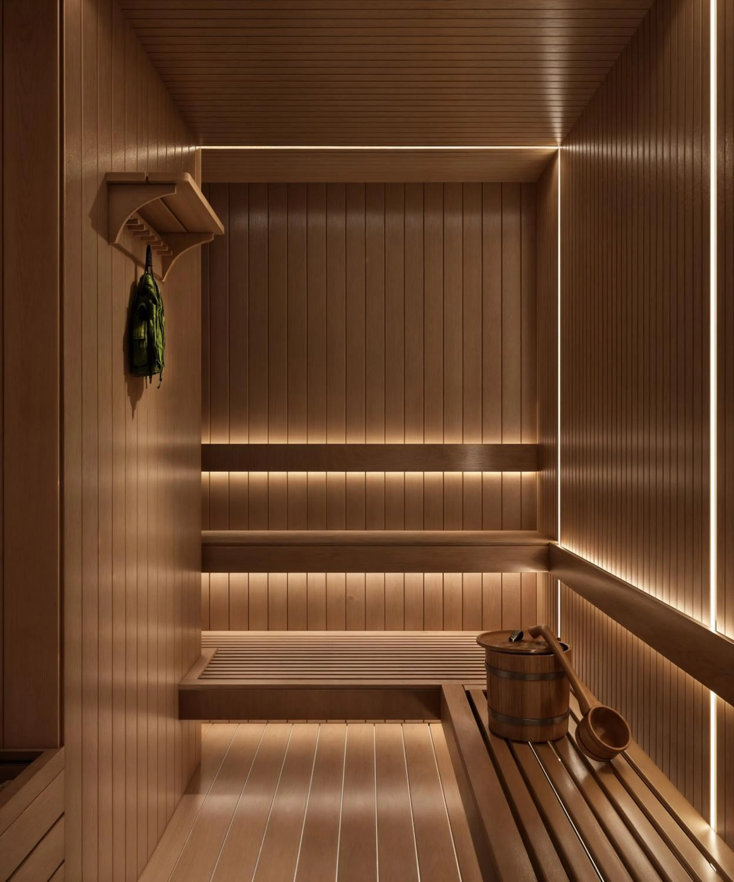 Sauna in Heritage Ham Long Hotel and Spa