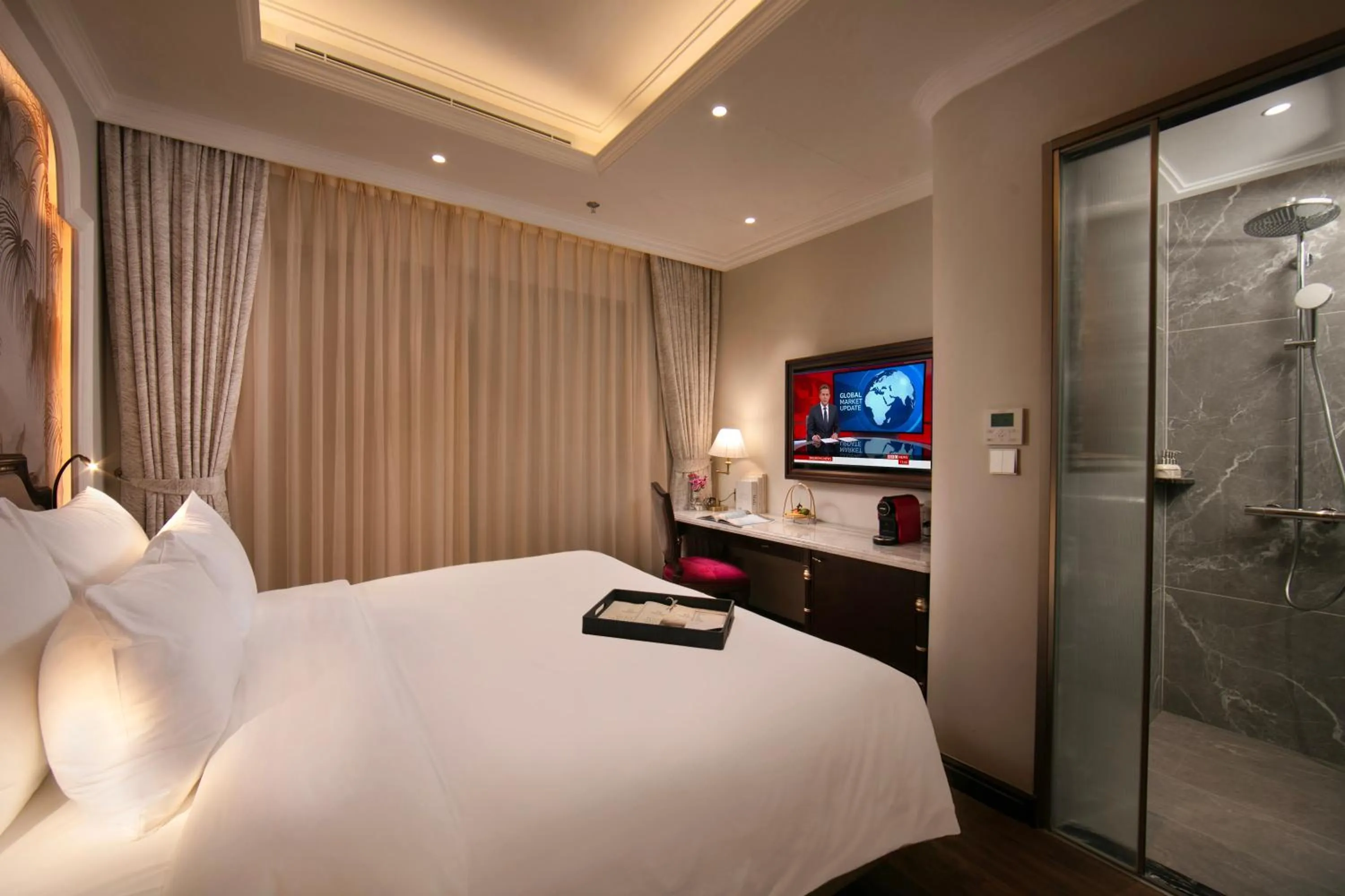 Bedroom, Bed in Heritage Ham Long Hotel and Spa