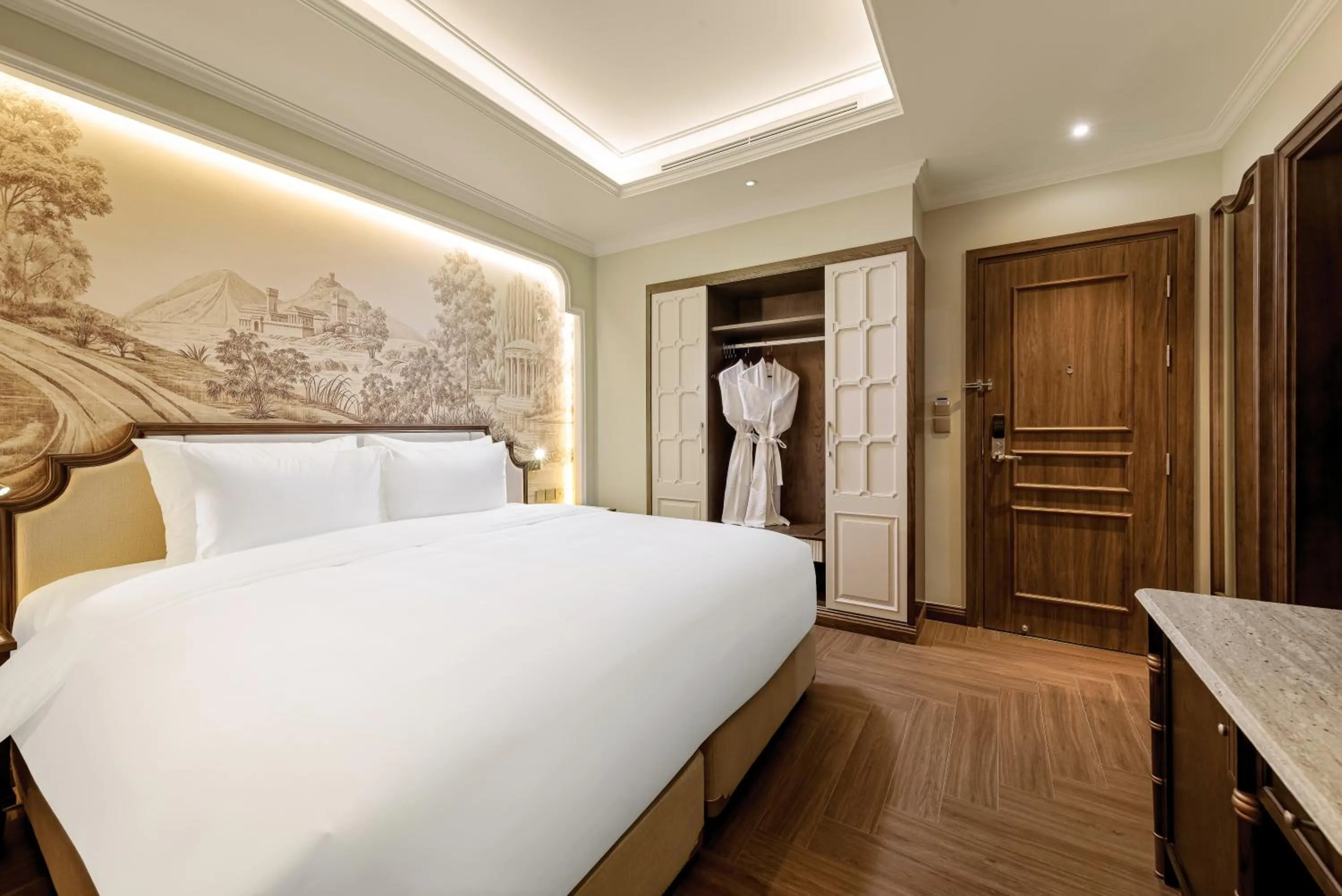 Bedroom, Bed in Heritage Ham Long Hotel and Spa