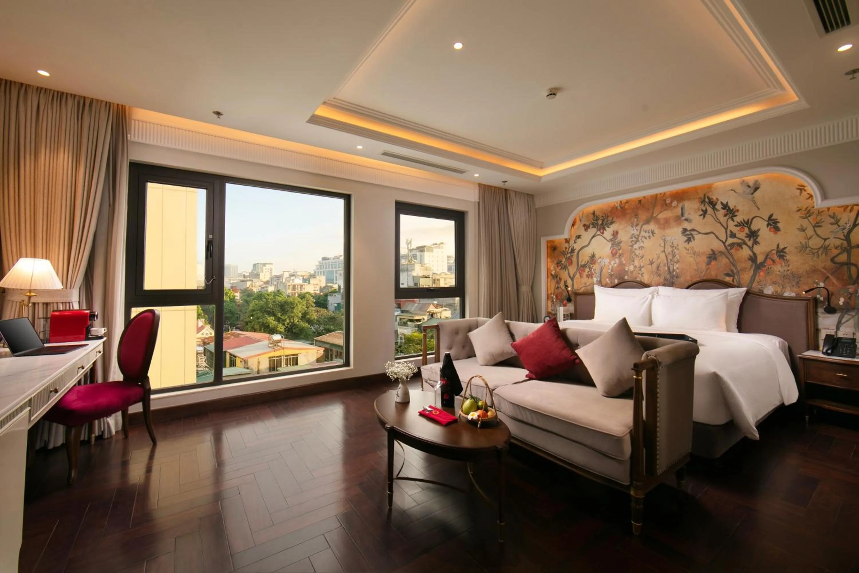 Bedroom, Bed in Heritage Ham Long Hotel and Spa