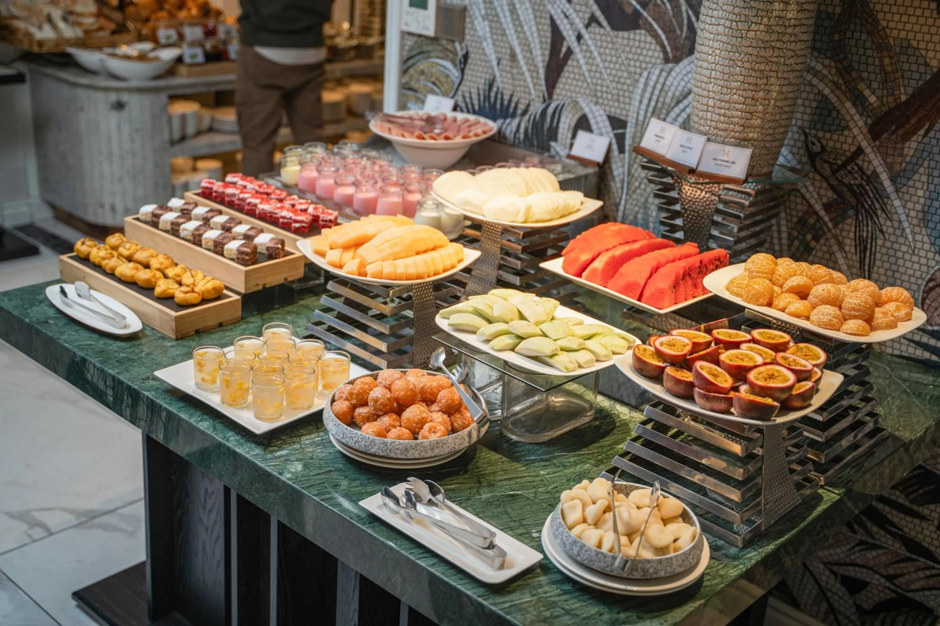 Buffet breakfast in Heritage Ham Long Hotel and Spa