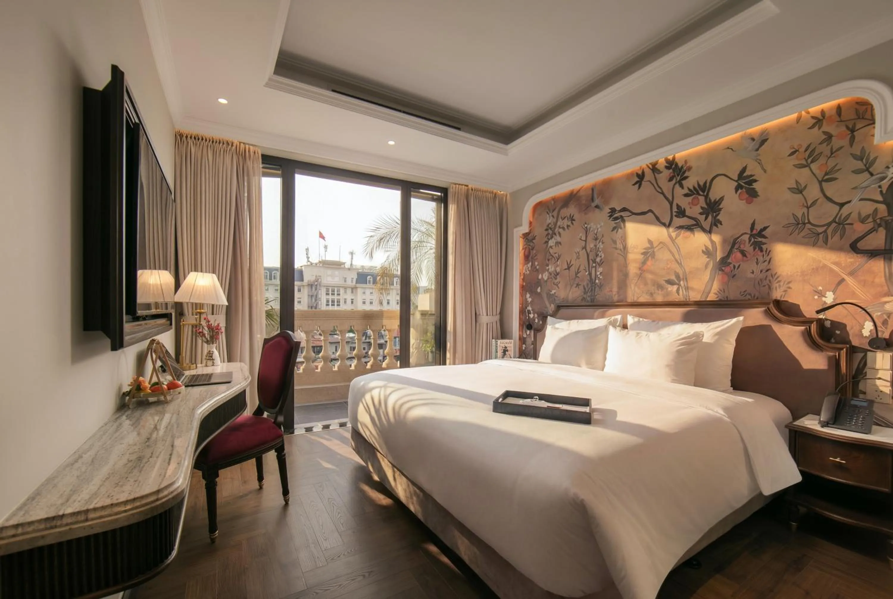 Bedroom, Bed in Heritage Ham Long Hotel and Spa