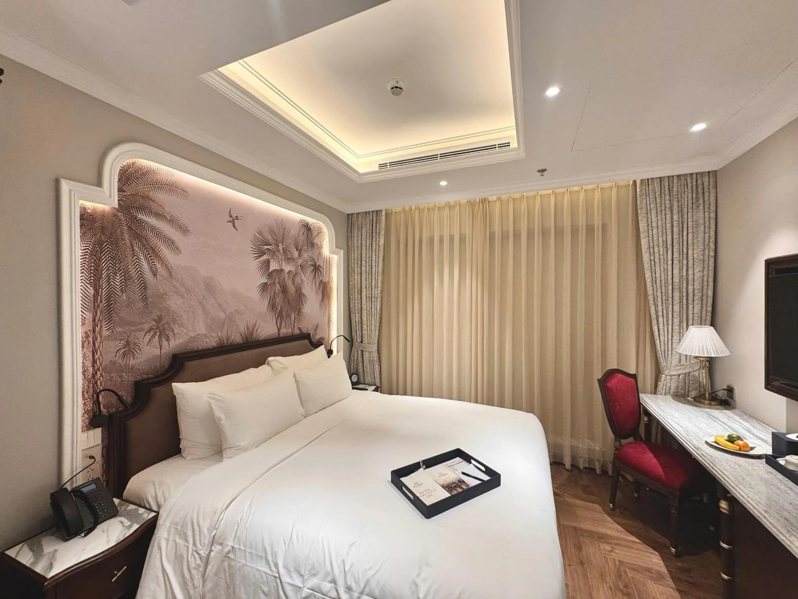 Bedroom, Bed in Heritage Ham Long Hotel and Spa