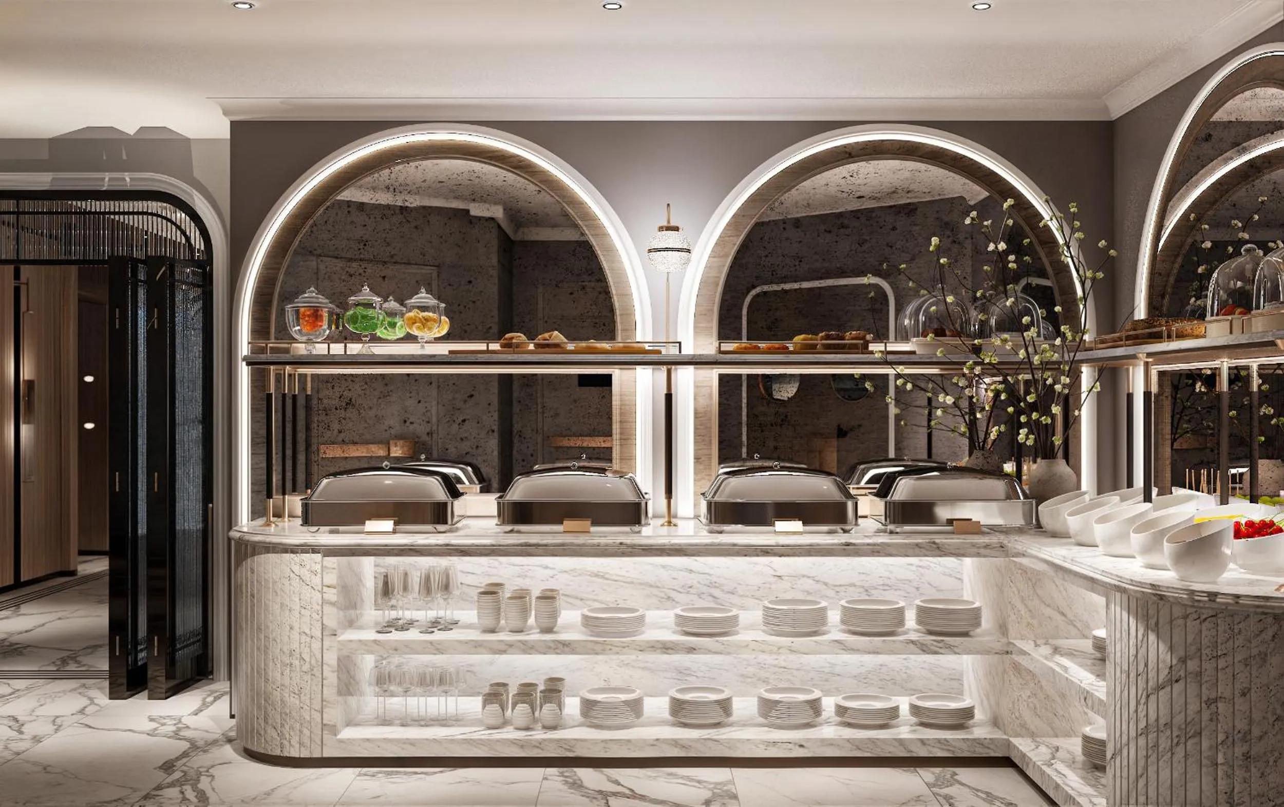 Buffet breakfast, Bed in Heritage Ham Long Hotel and Spa