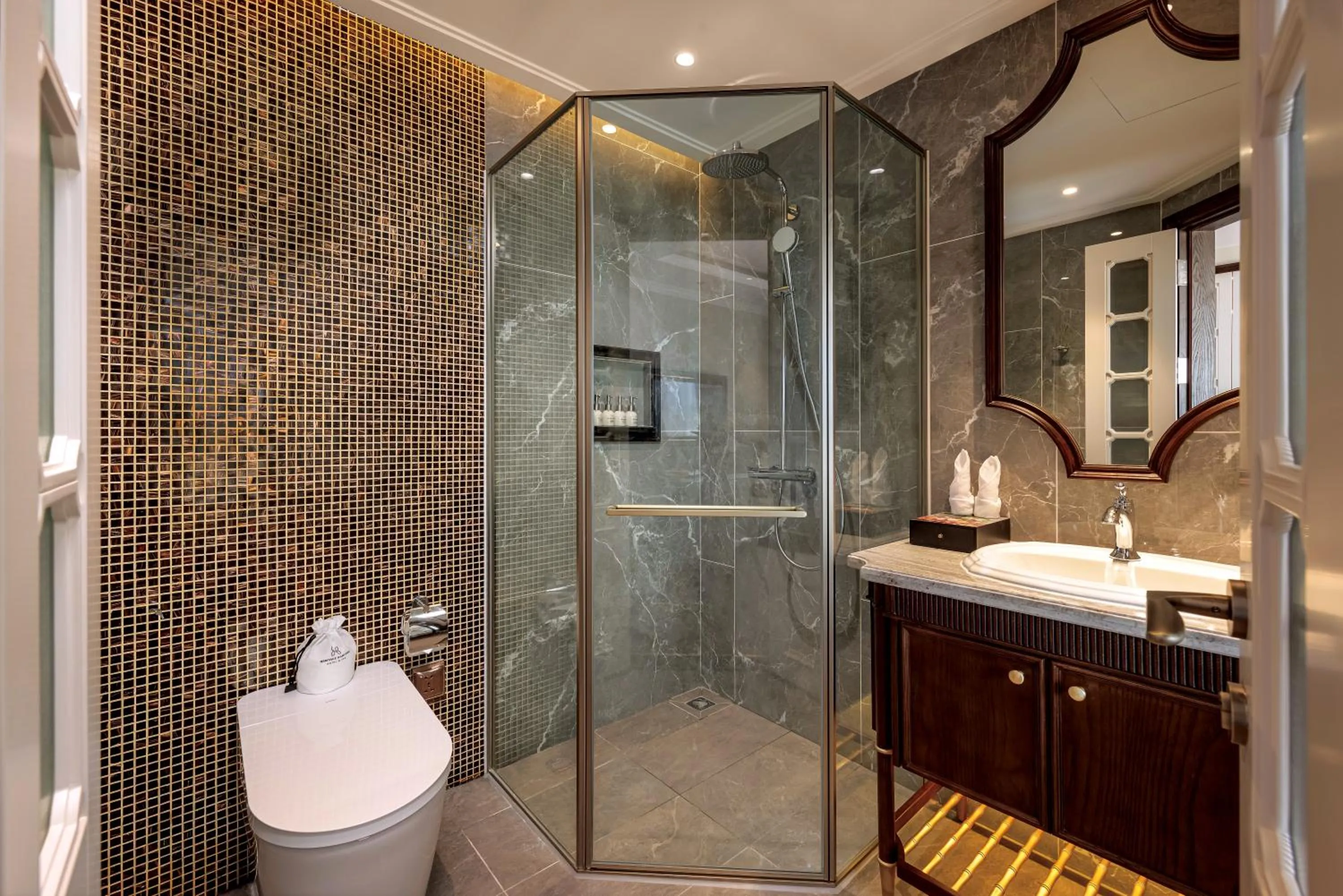 Bathroom in Heritage Ham Long Hotel and Spa