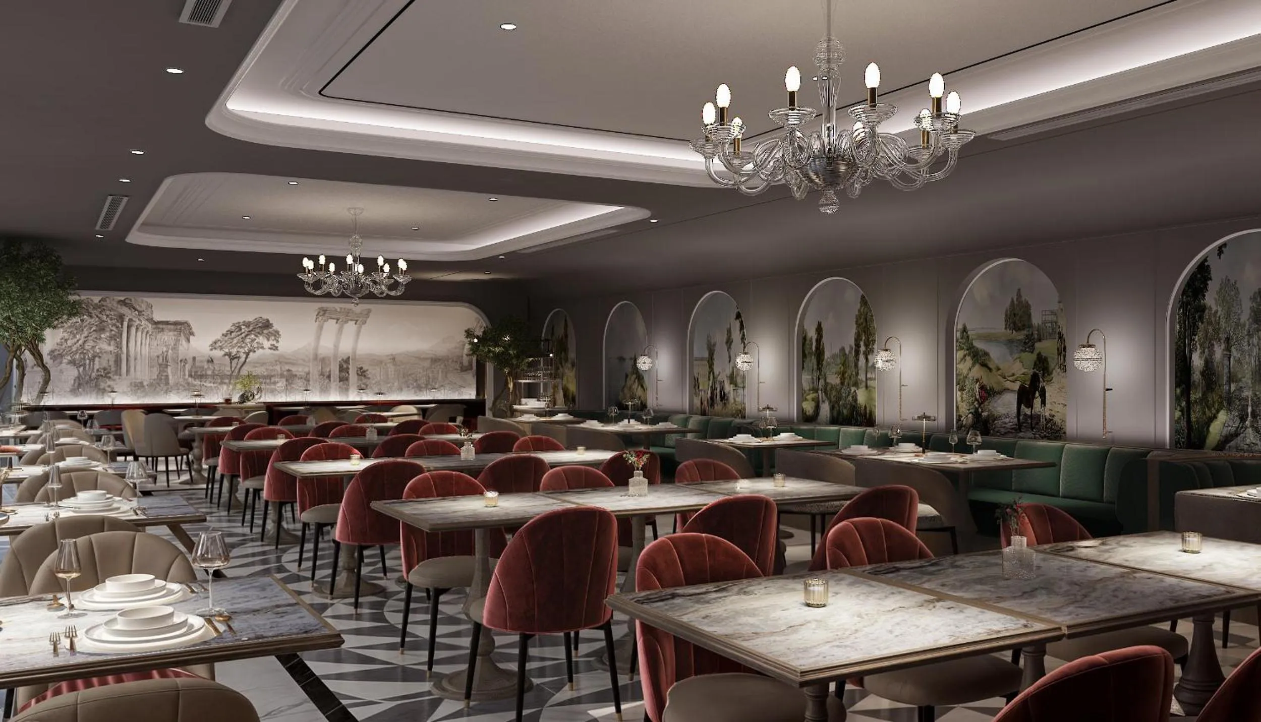 Restaurant/places to eat in Heritage Ham Long Hotel and Spa