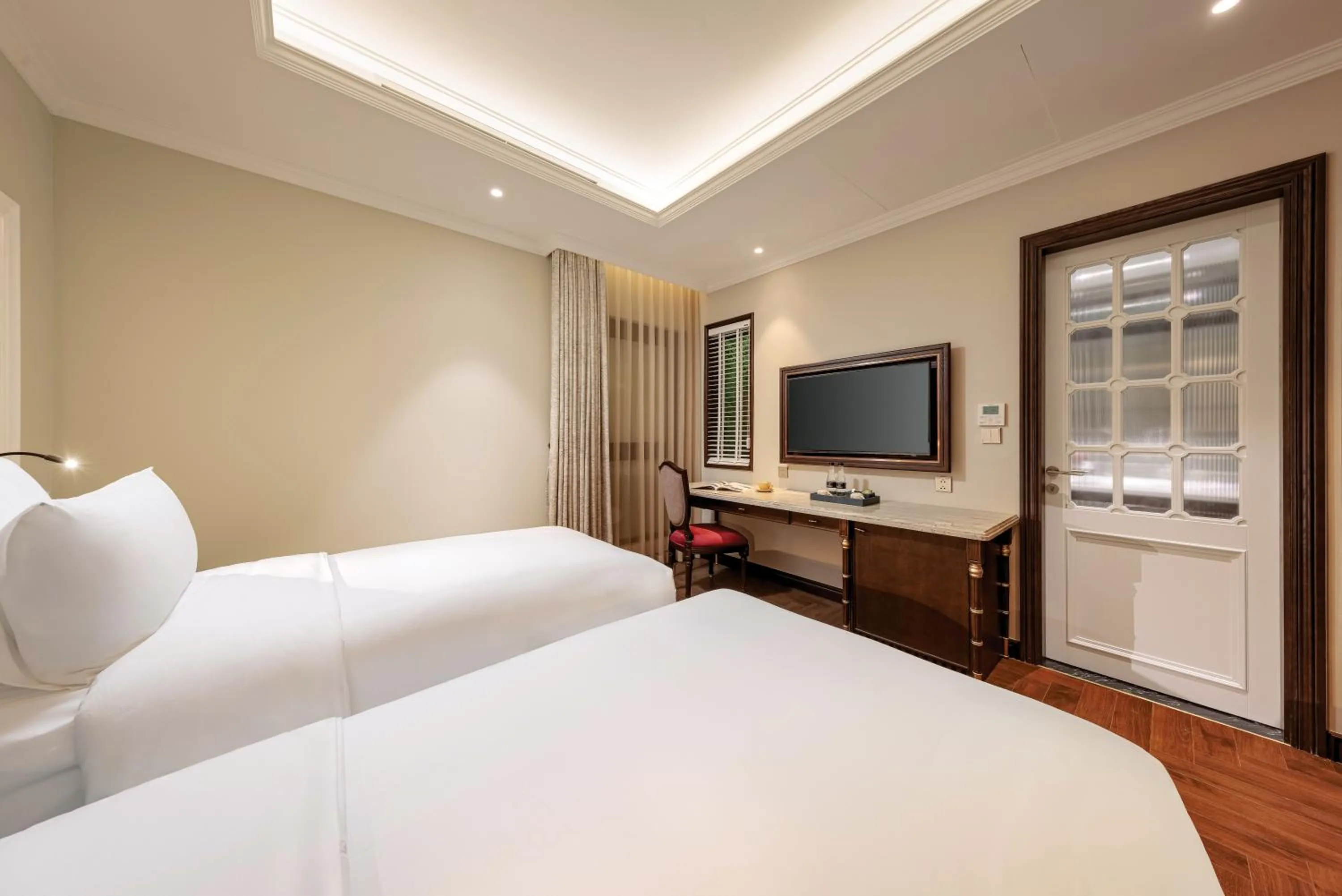 Bedroom, Bed in Heritage Ham Long Hotel and Spa