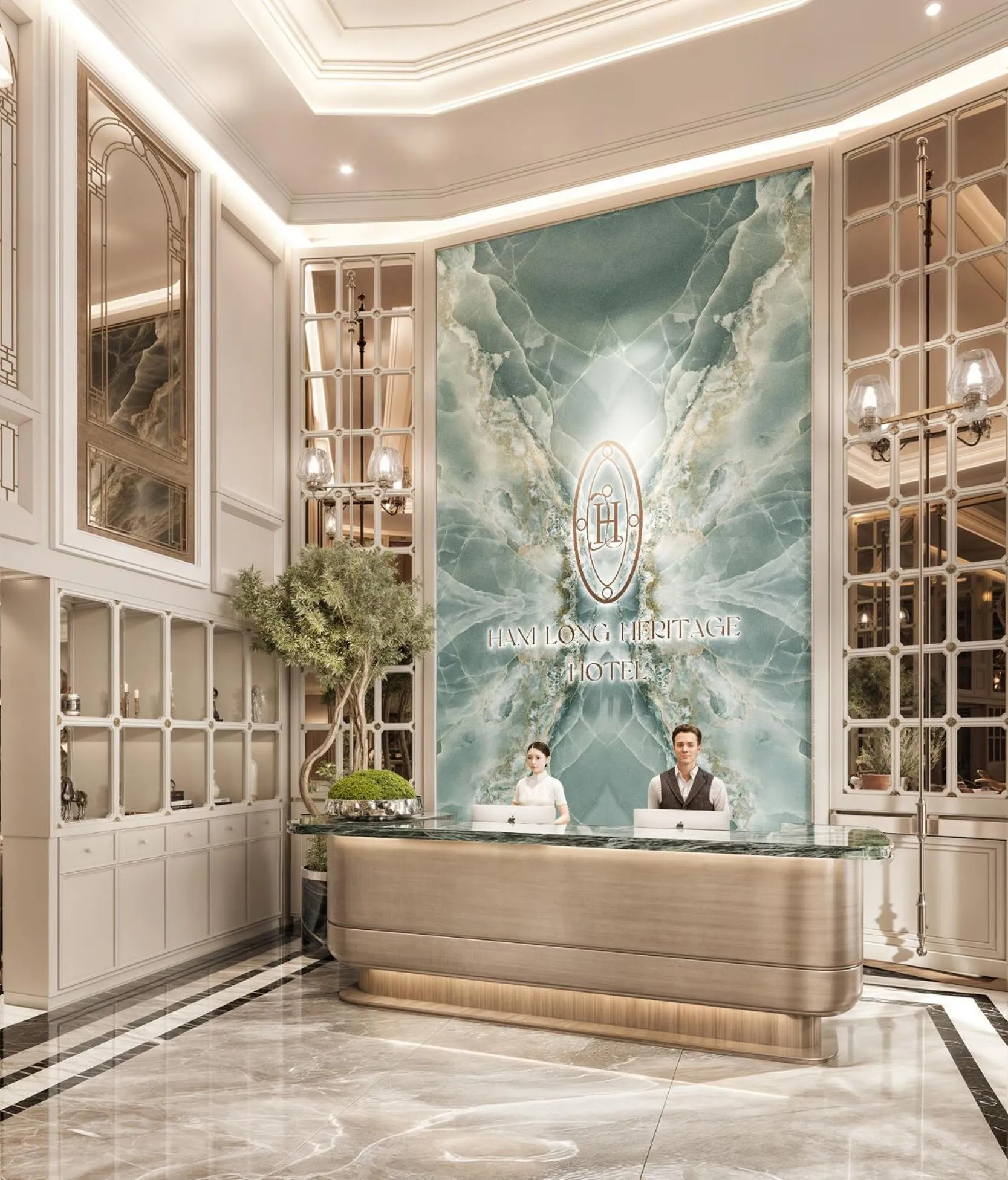 Lobby or reception in Heritage Ham Long Hotel and Spa