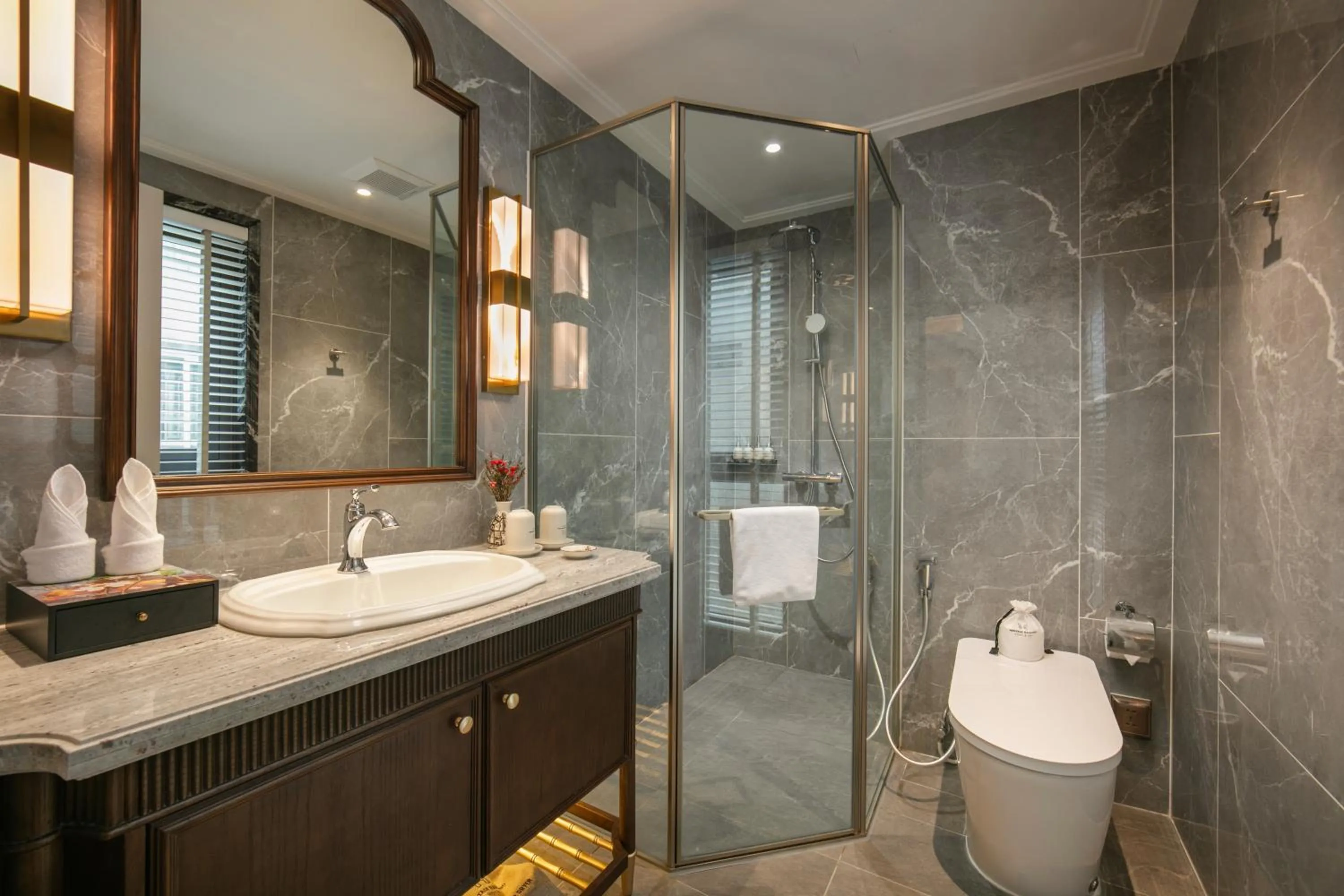 Bathroom in Heritage Ham Long Hotel and Spa