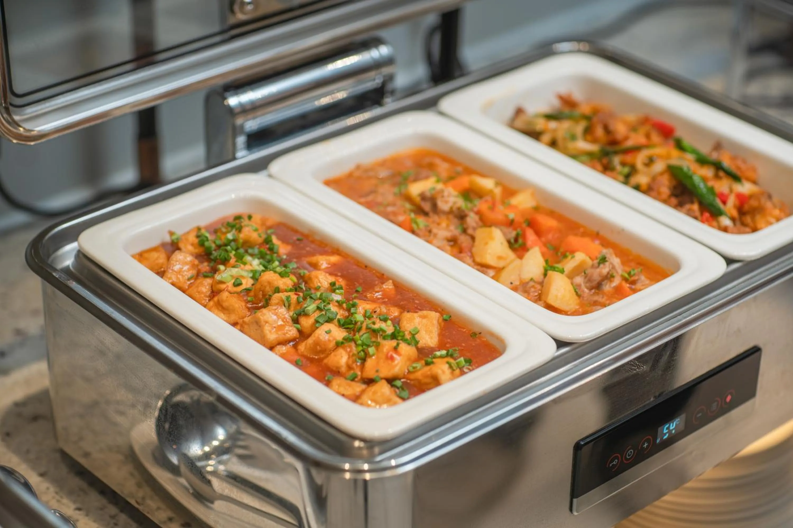 Buffet breakfast in Heritage Ham Long Hotel and Spa