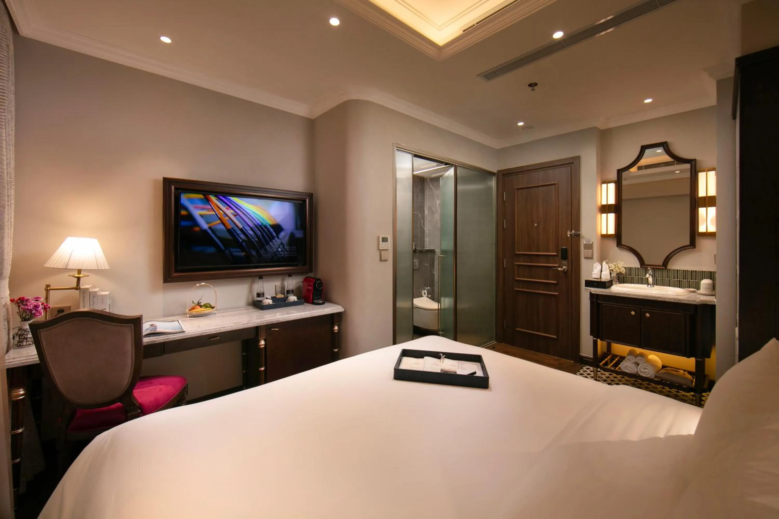 Bedroom, Bed in Heritage Ham Long Hotel and Spa